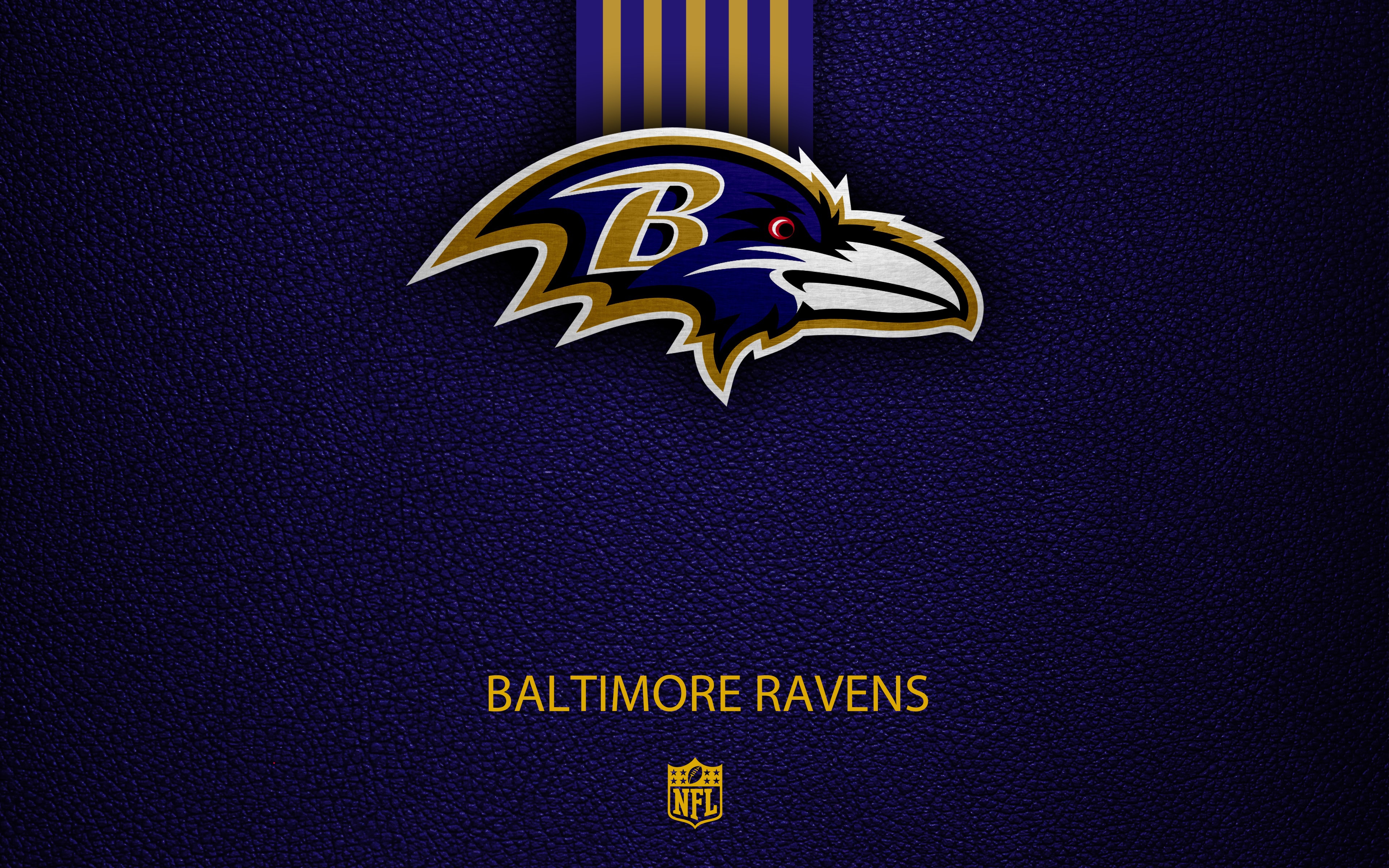 Wallpaper wallpaper, logo, Sport, nfl, Baltimore Ravens for mobile and desktop, section спорт, resolution 3840x2400