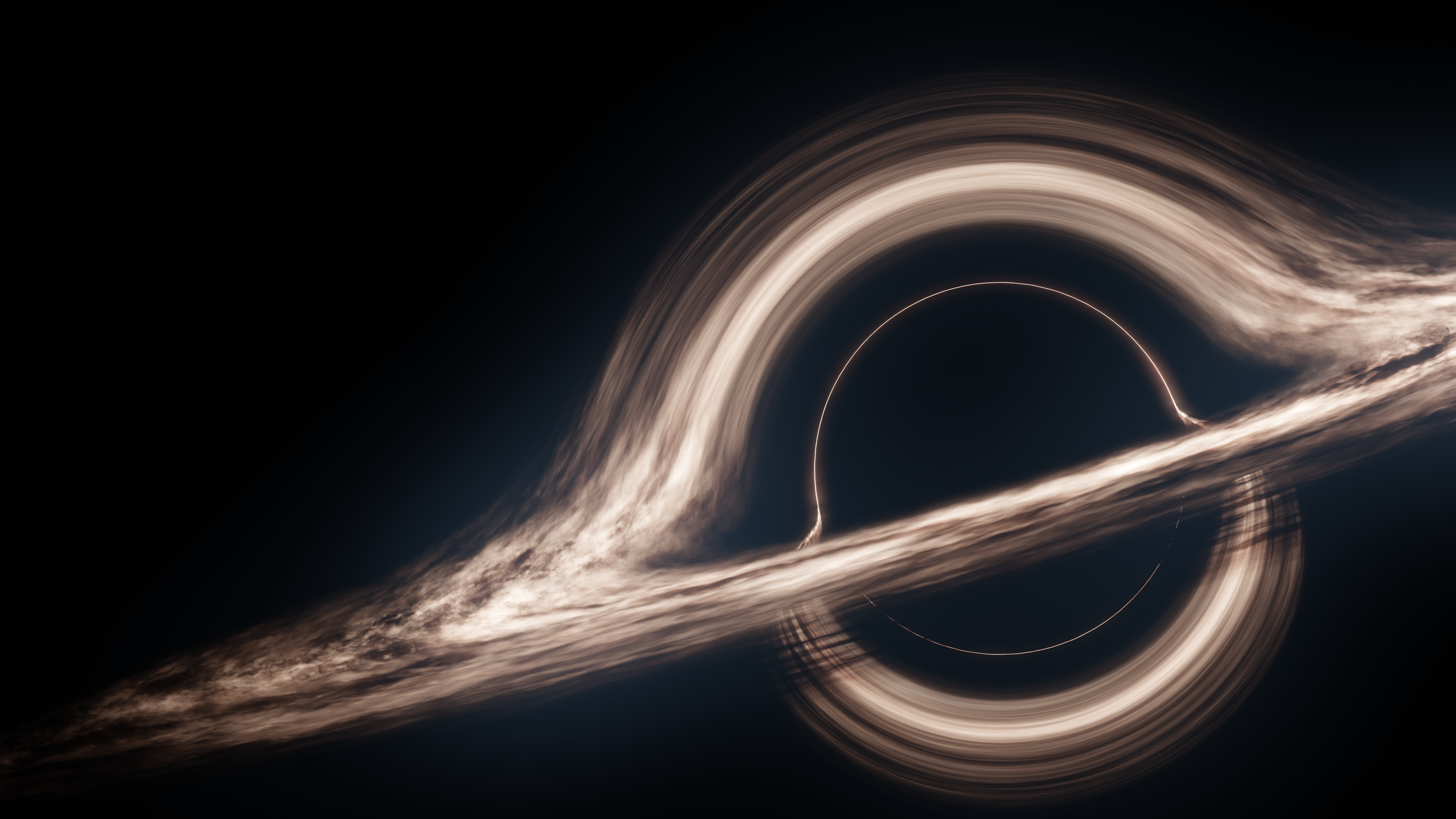 Free HD Black Hole Wallpaper —