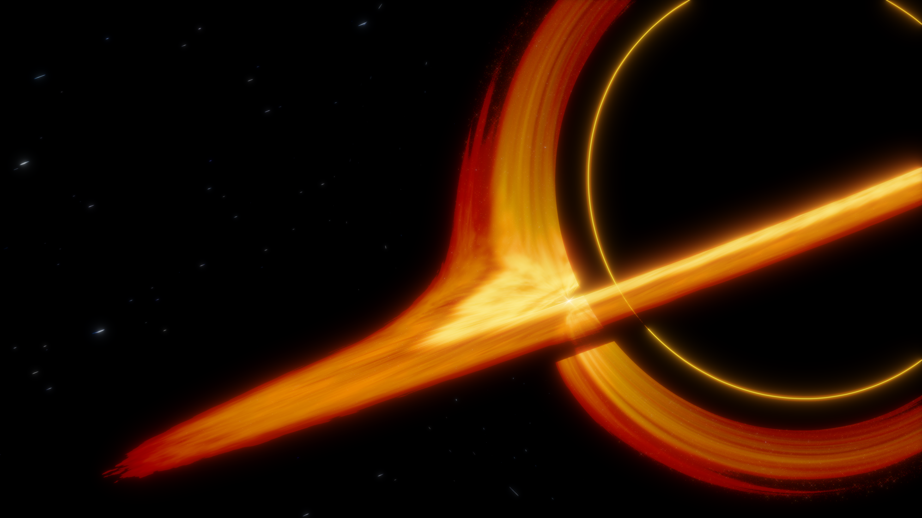 Stylized Black Hole (3840 x 2160)