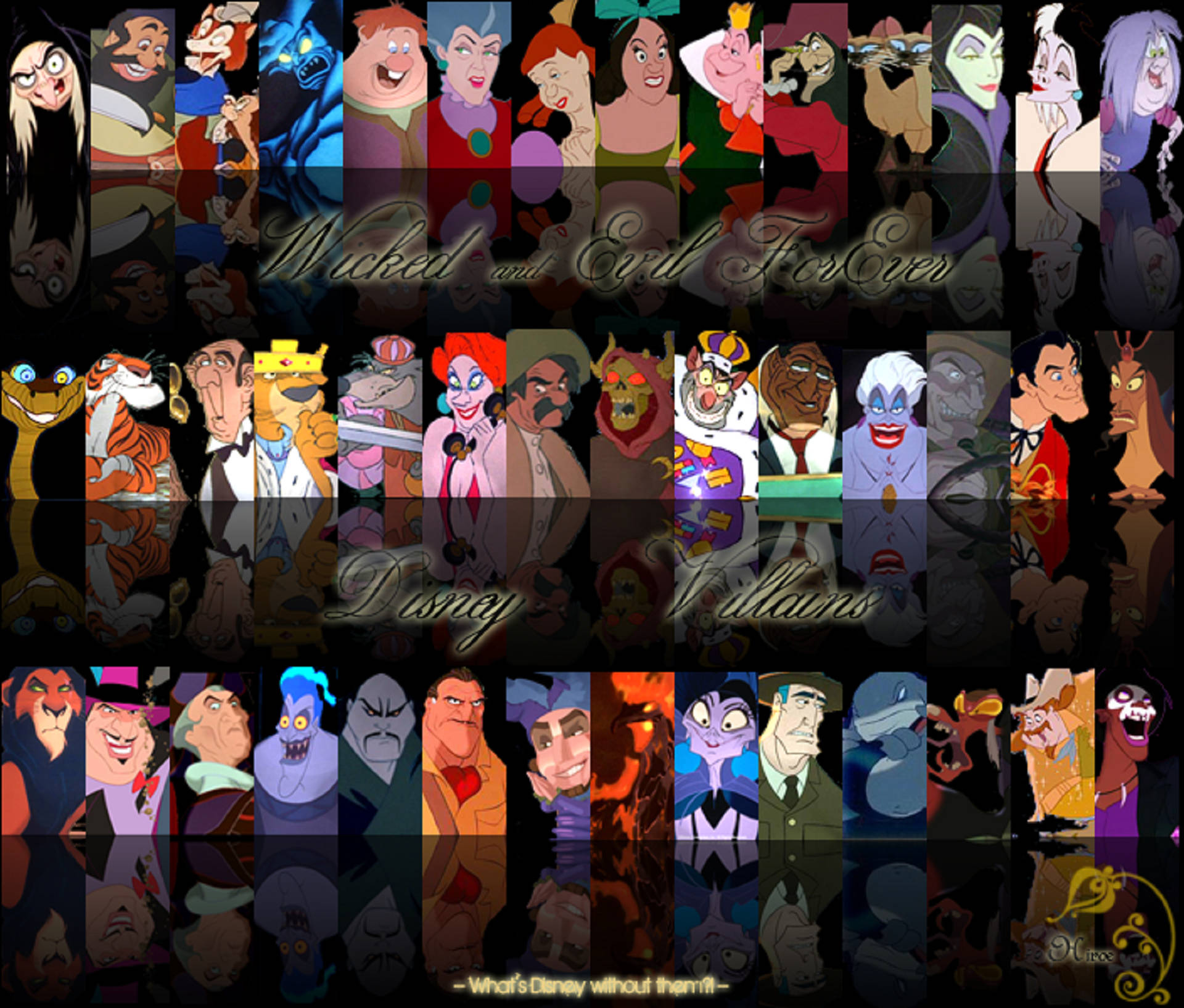 Disney Villains Wallpaper