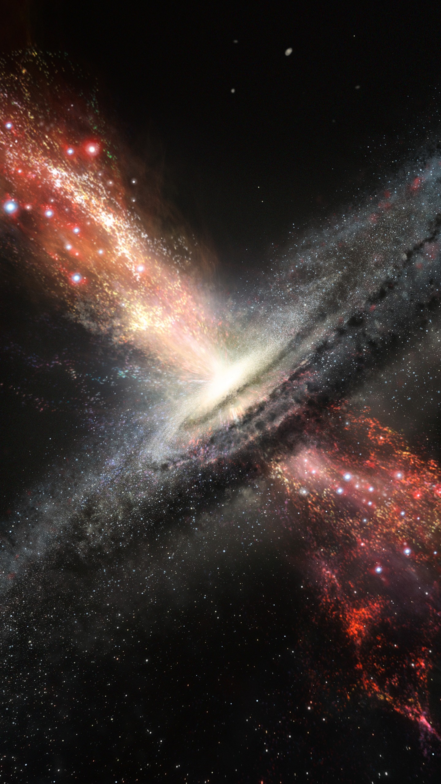 Supermassive Black holes 4K Wallpaper