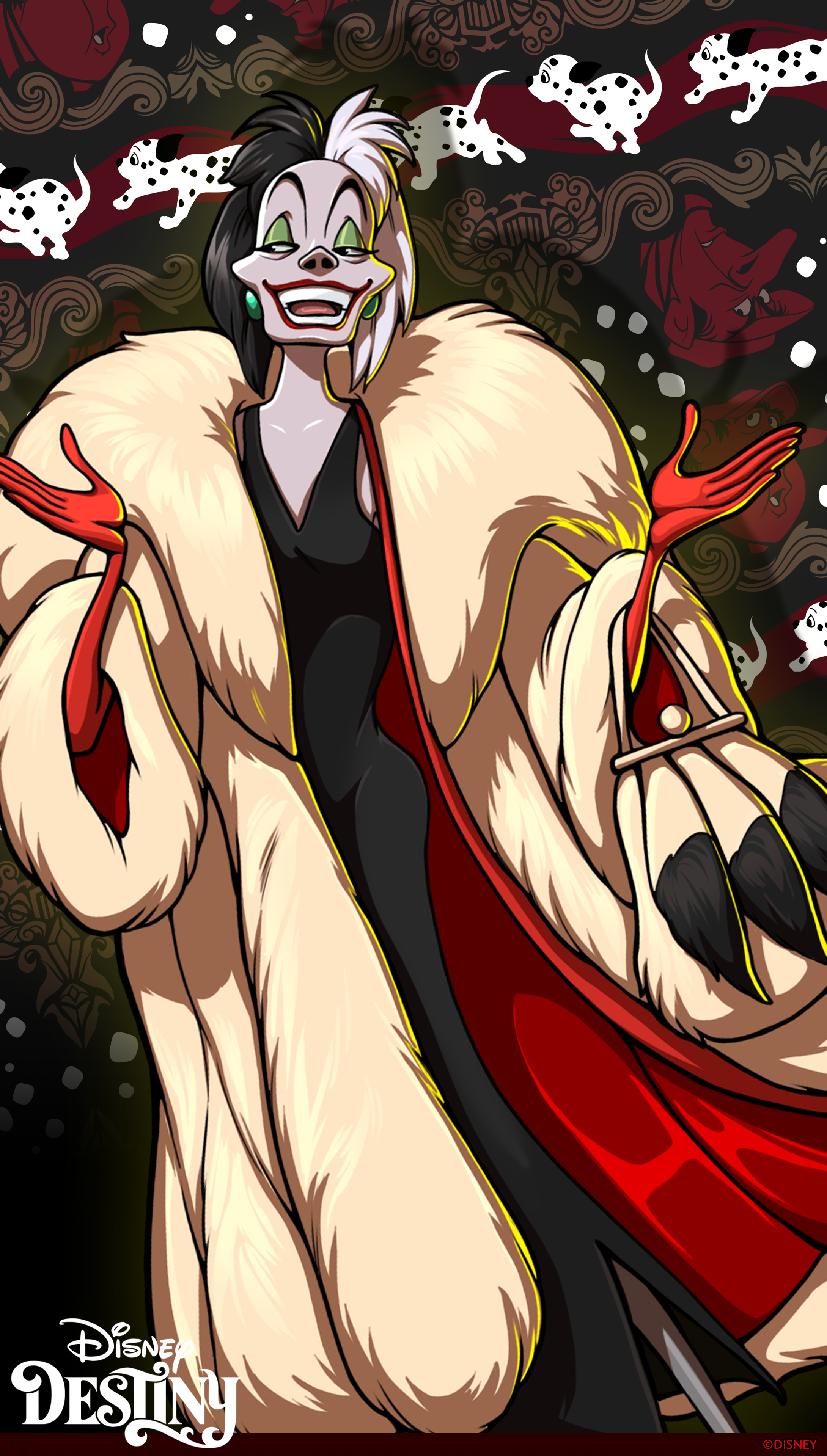 Download These Disney Destiny Villains Wallpaper