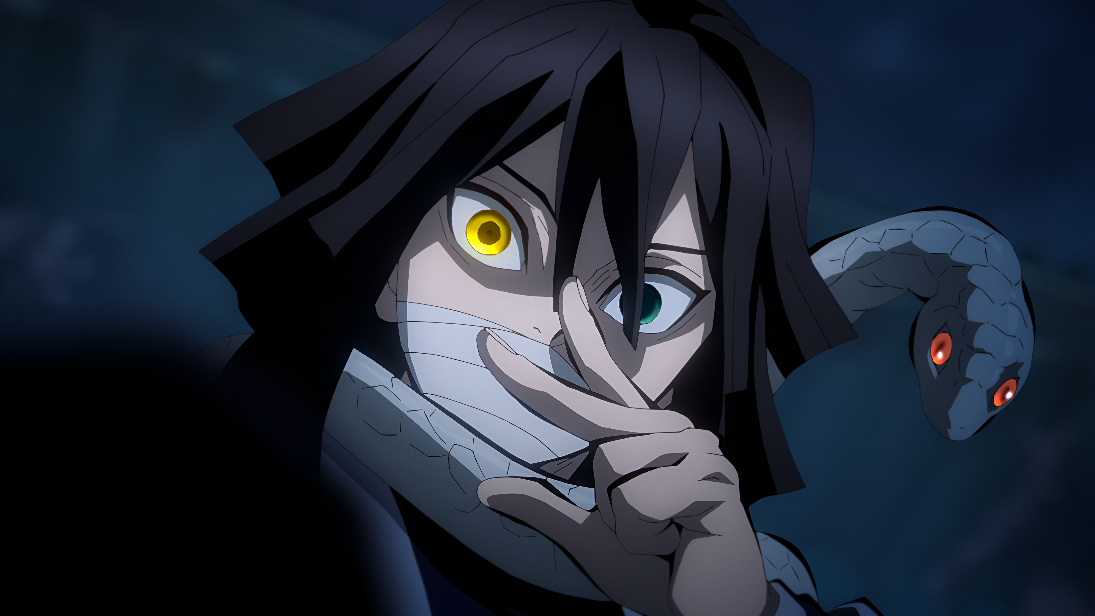 Obanai Iguro 4K Ultra HD Wallpaper