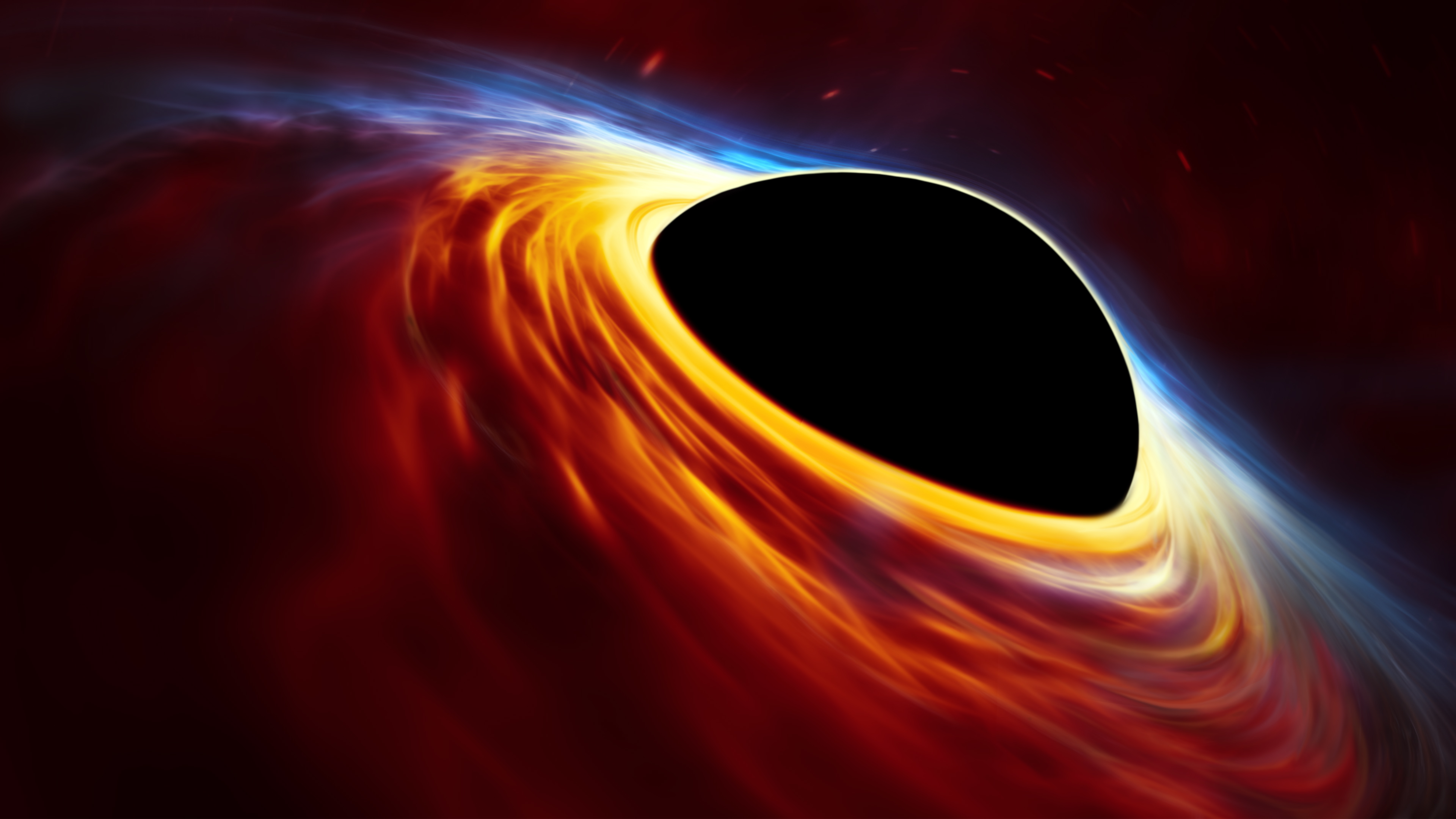 Desktop wallpaper: Space, Black Hole, Sci Fi 4K free download for PC. 1035496