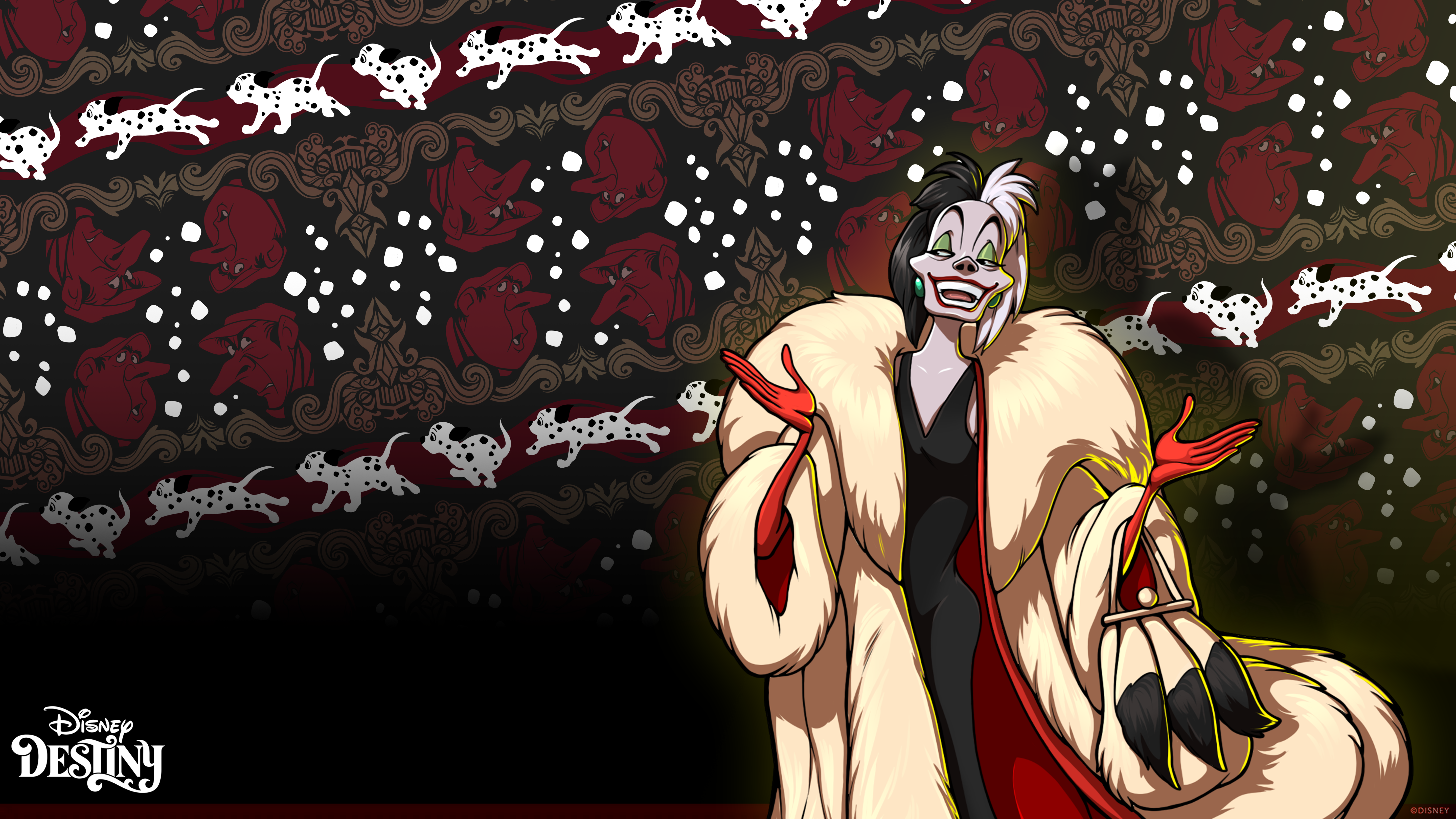 Download These Disney Destiny Villains Wallpaper