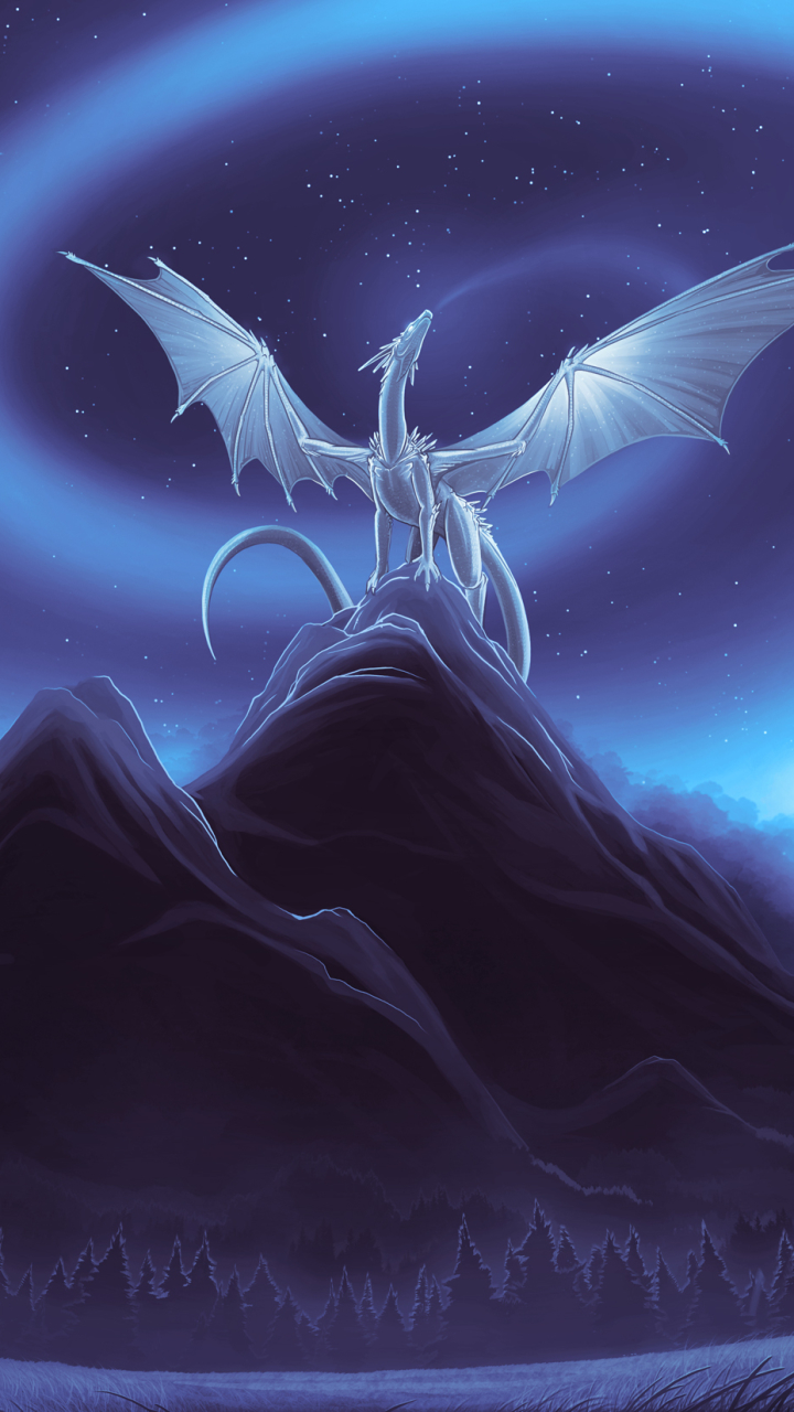 Phone wallpaper: Fantasy, Dragon 1372279