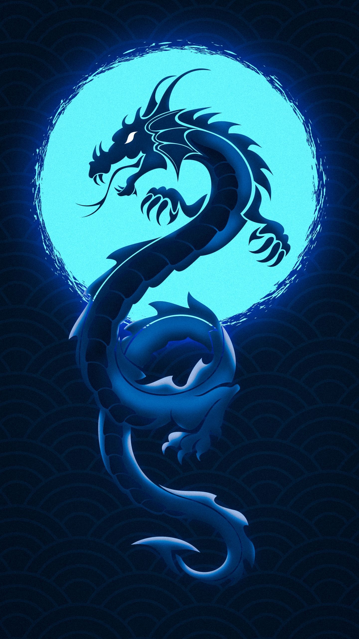 Blue Dragon Phone Wallpaper, HD Blue Dragon Phone Background on WallpaperBat