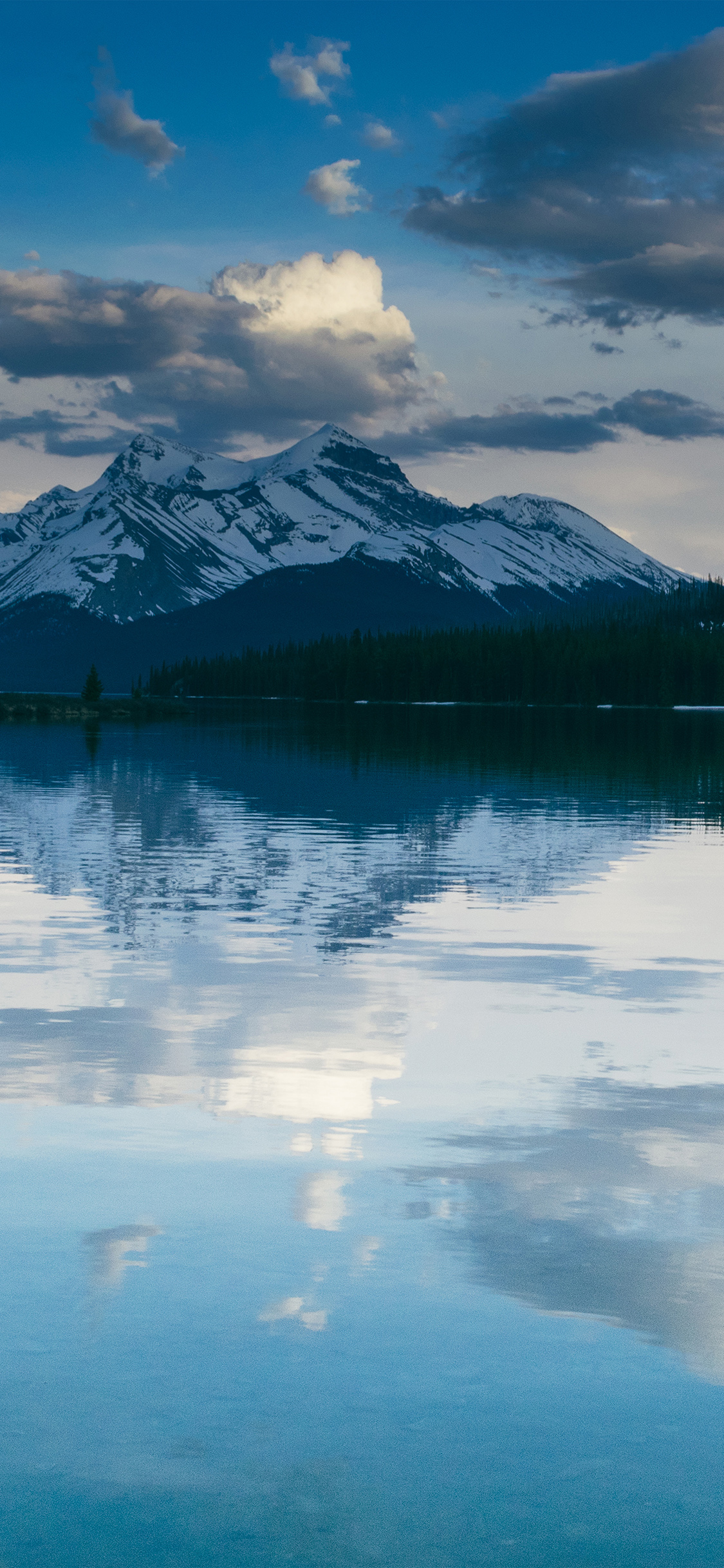 iPhone X wallpaper. lake peace mountain sky boat vacation summer