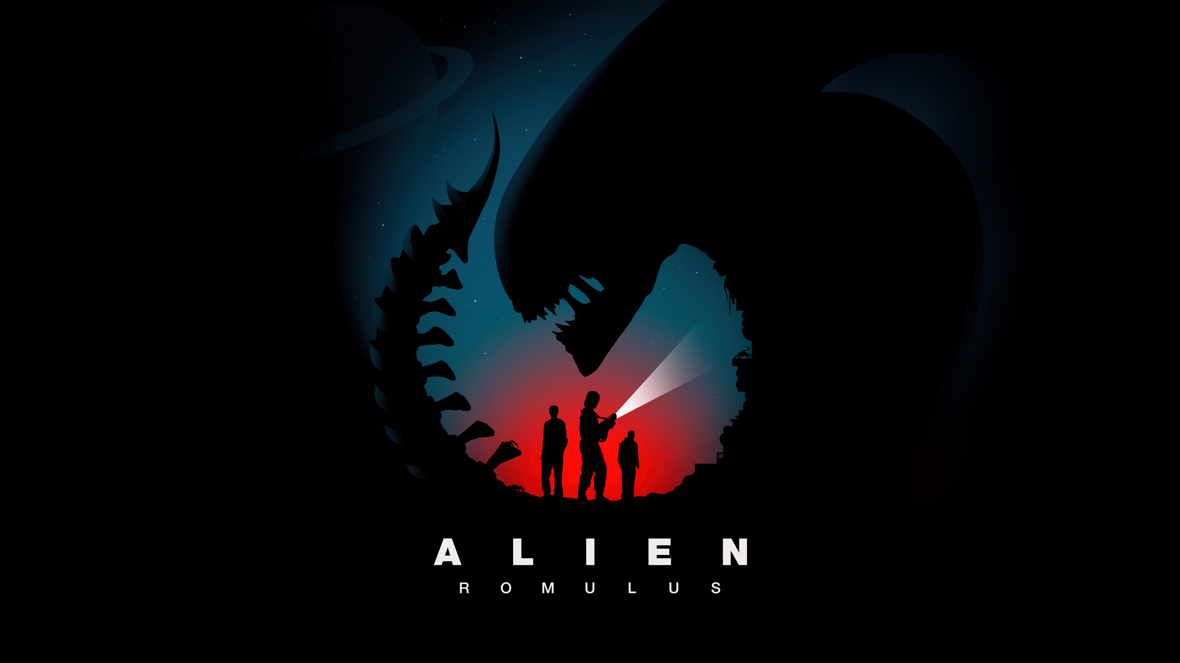 Alien: Romulus Wallpaper 4K, Poster, 8K, Black background