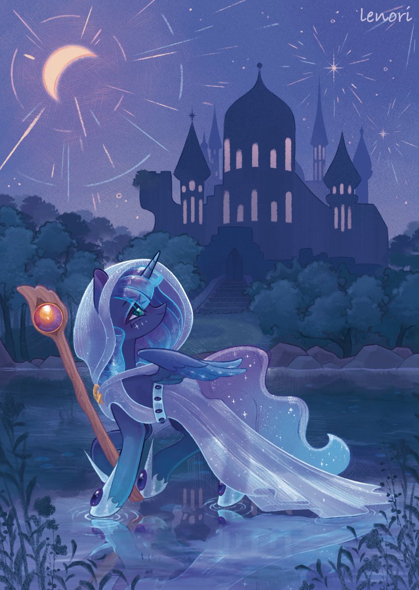 ✨ #LunaMLP_zine #PrincessLuna #mlp