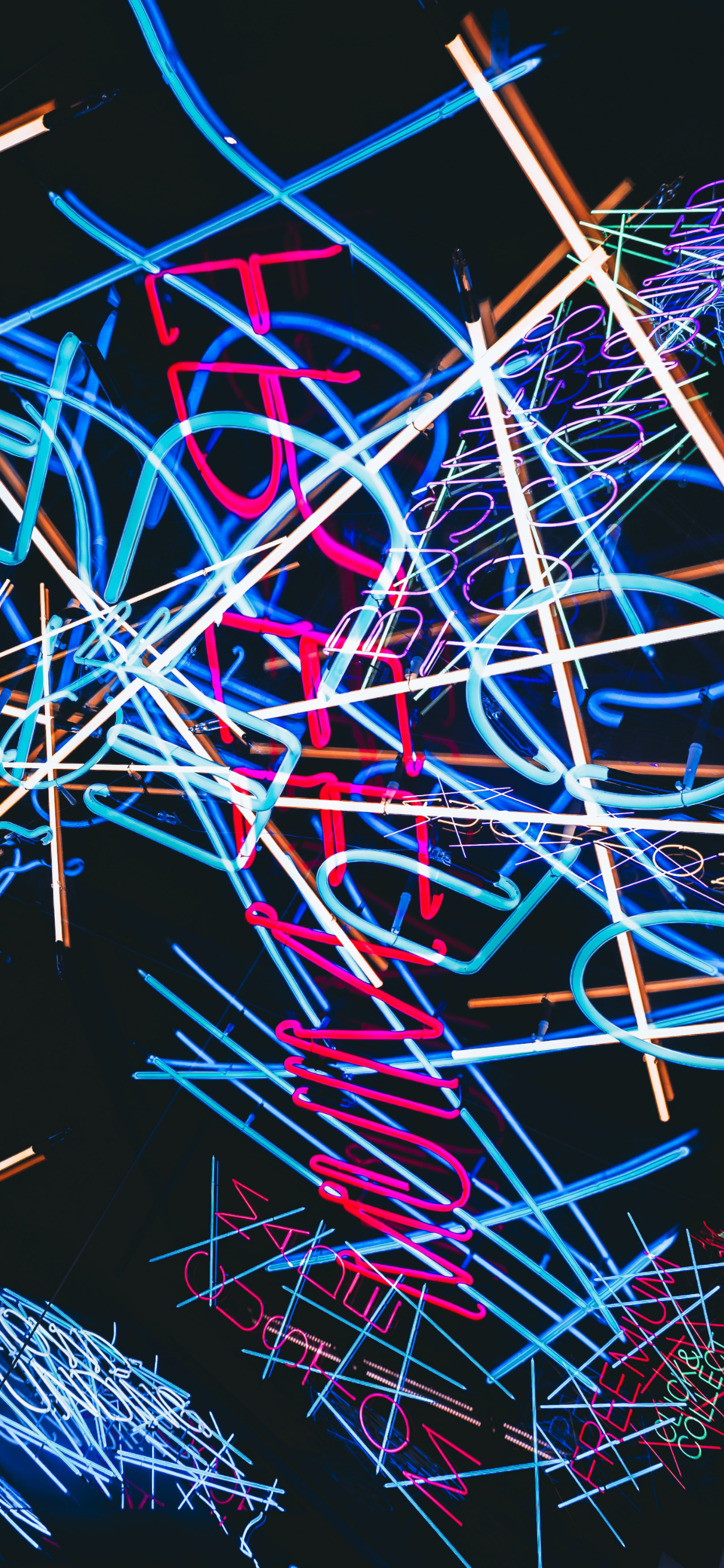 Neon Wallpaper for iPhone 11, Pro Max, X, 8, 7, 6