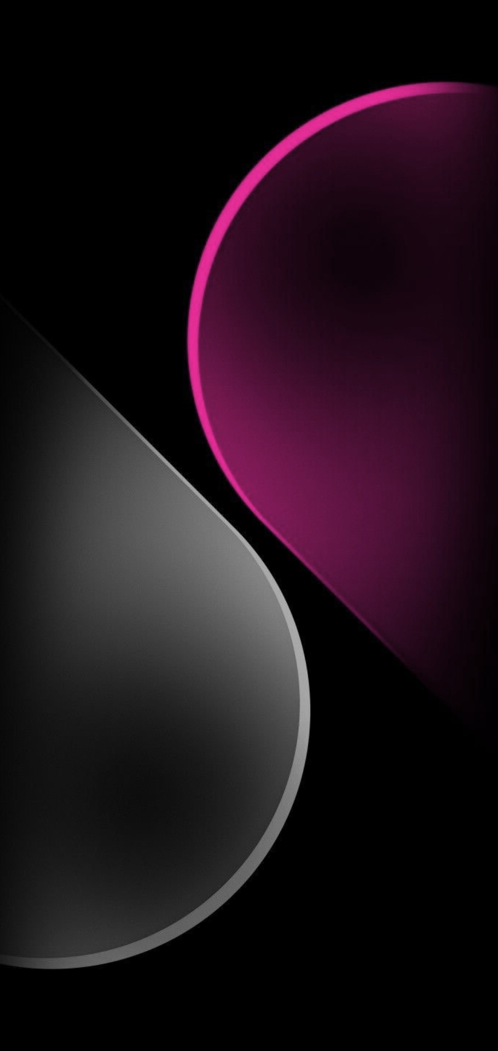 Pink And Black Minimalistic Shapes Best Free Custom Wallpaper And Background For Apple IPhone 17 Pro Max And Air 2025