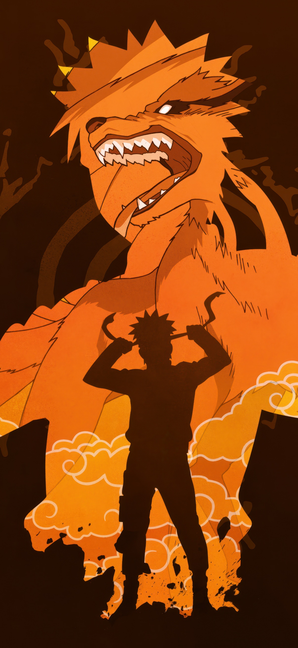 Naruto Uzumaki Wallpaper 4K, Kuromi, Naruto Shippuden