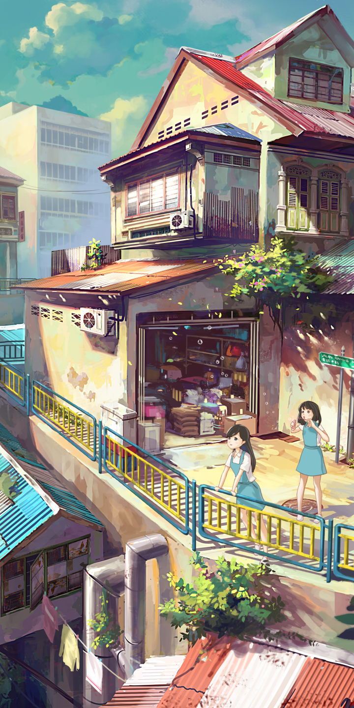 Phone wallpaper: Anime, Shop 1313299