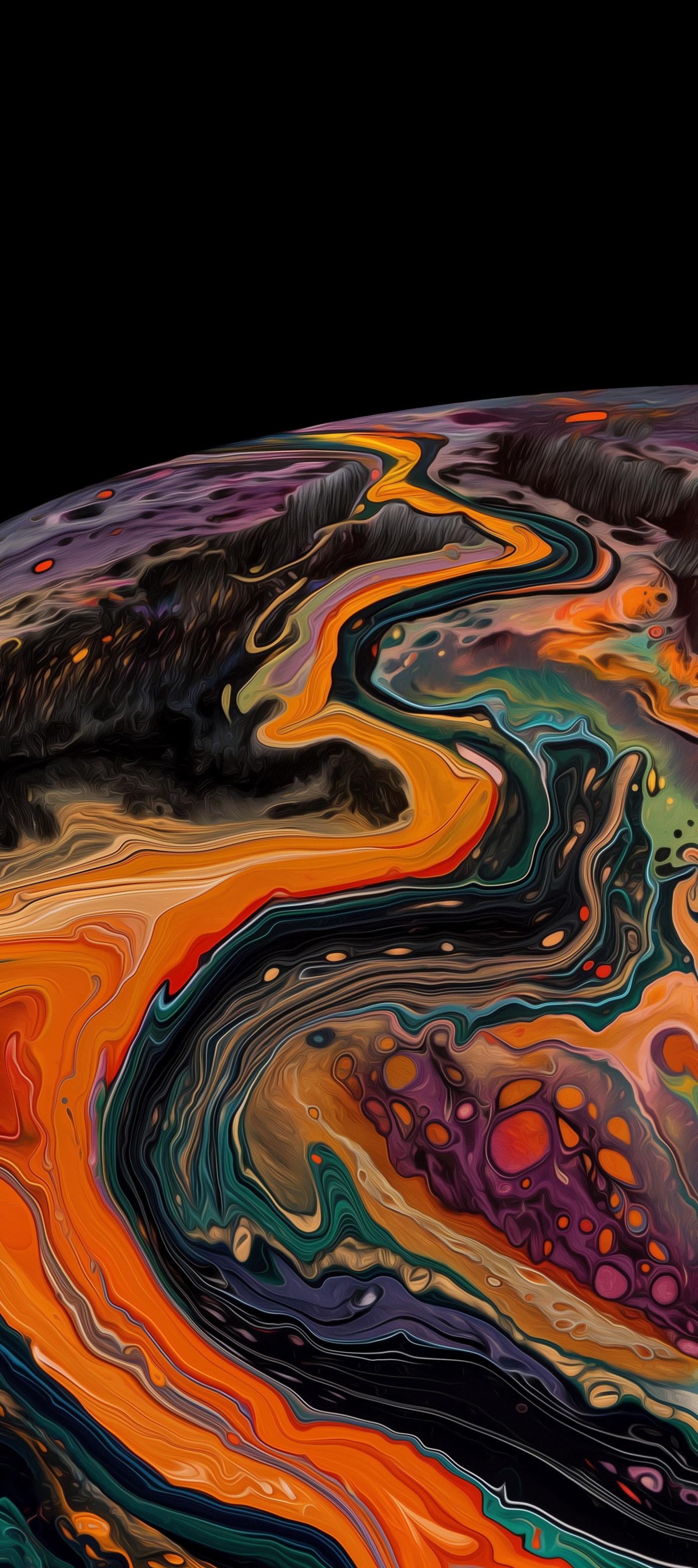 Some wallpaper for my fellow 17 Pro Orange crew