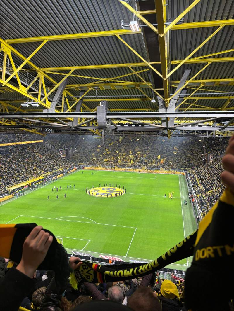 Signal iduna park, section 77, home of Borussia Dortmund