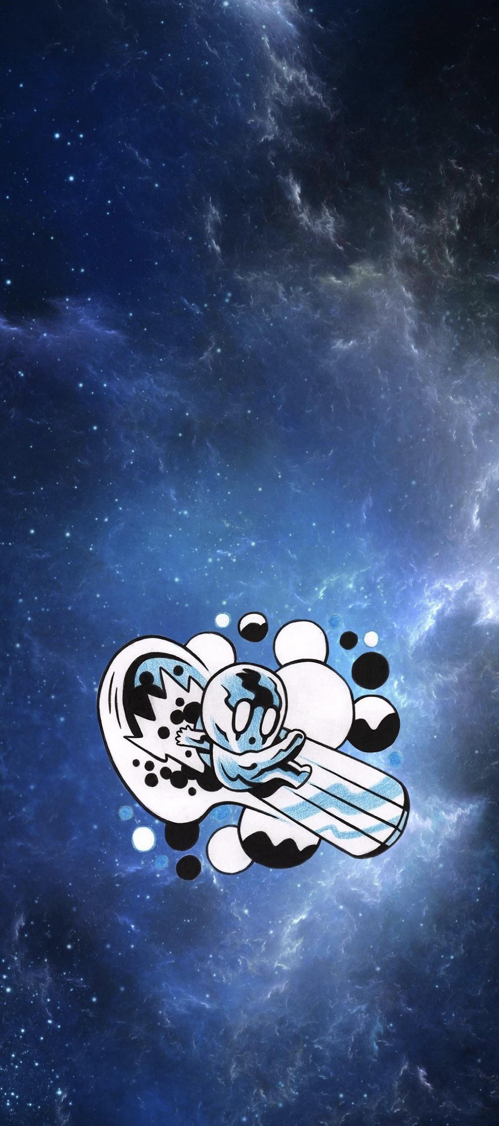 Here's a Dan Hipp Silver Surfer Wallpaper I put together. Thoughts?