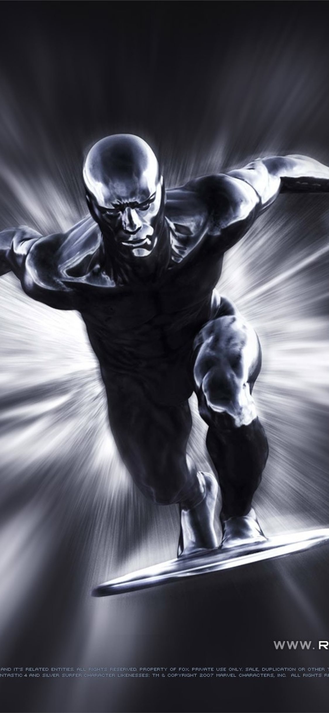 Best Silver surfer iPhone HD Wallpaper