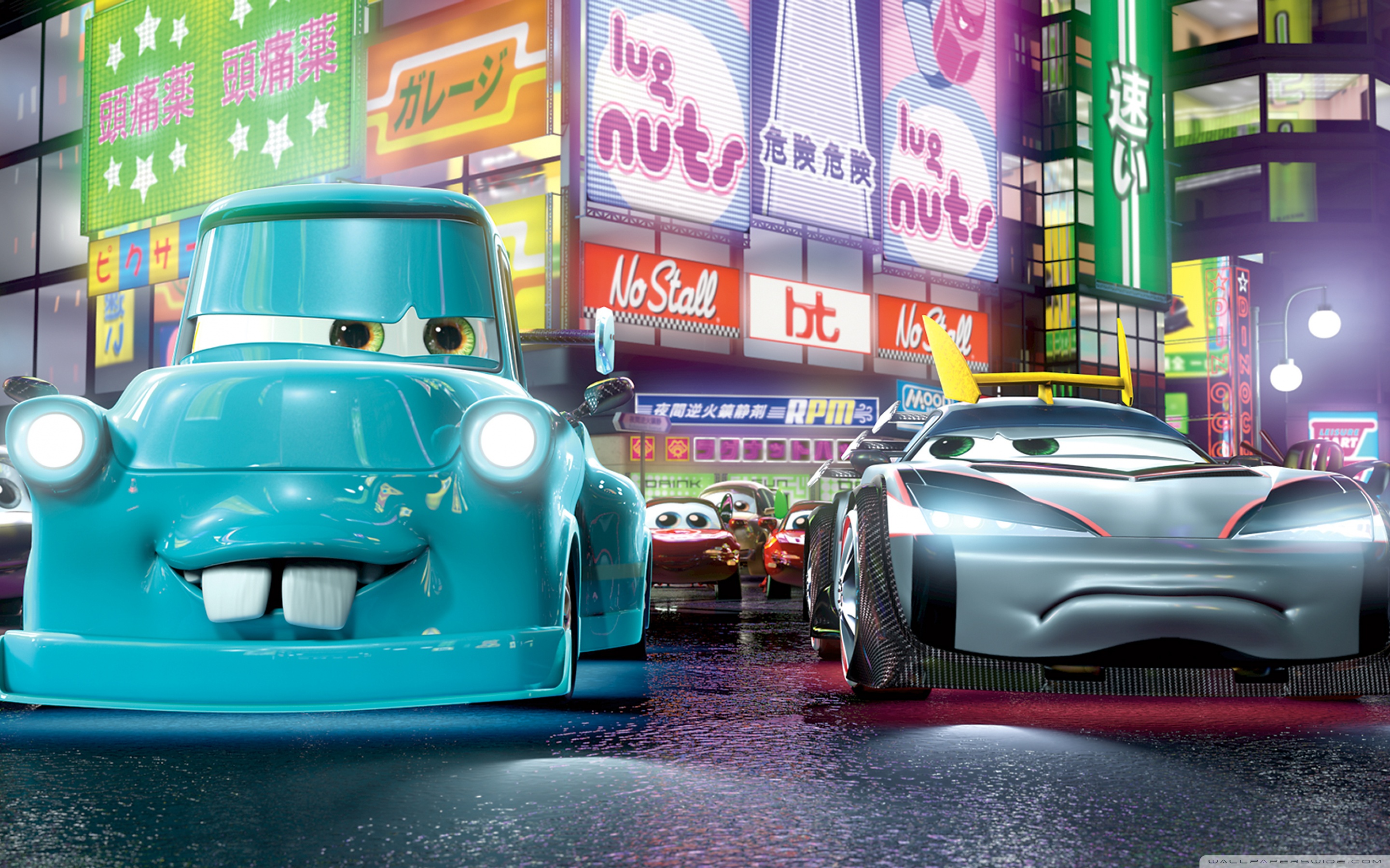 Cars Pixar 4K UHD Wallpaper for UltraHD Desktop and TV, Widescreen and UltraWide Display, Dual Monitor, Smartphone and Tablet Devices