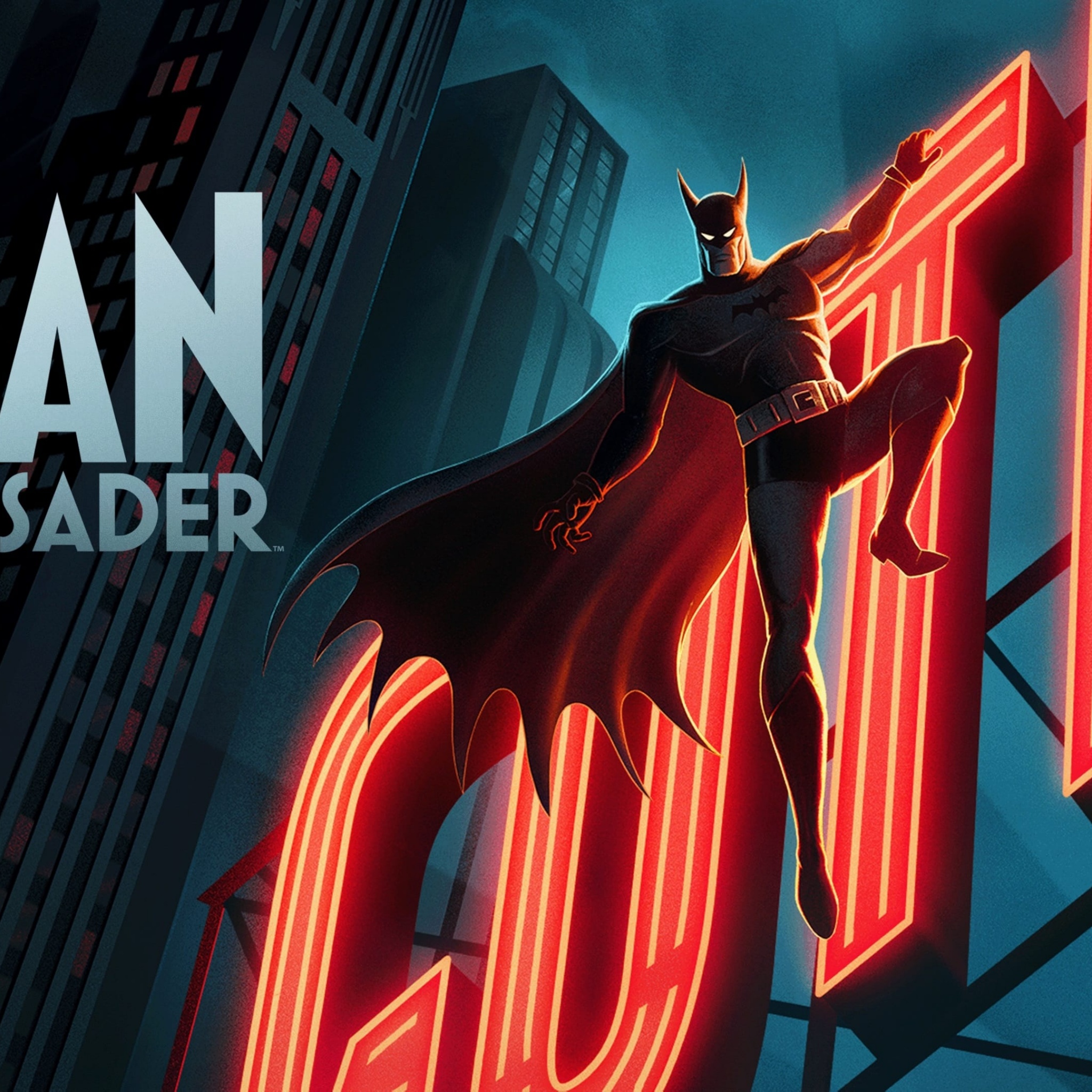 Batman: Caped Crusader Wallpaper 4K, Animated series