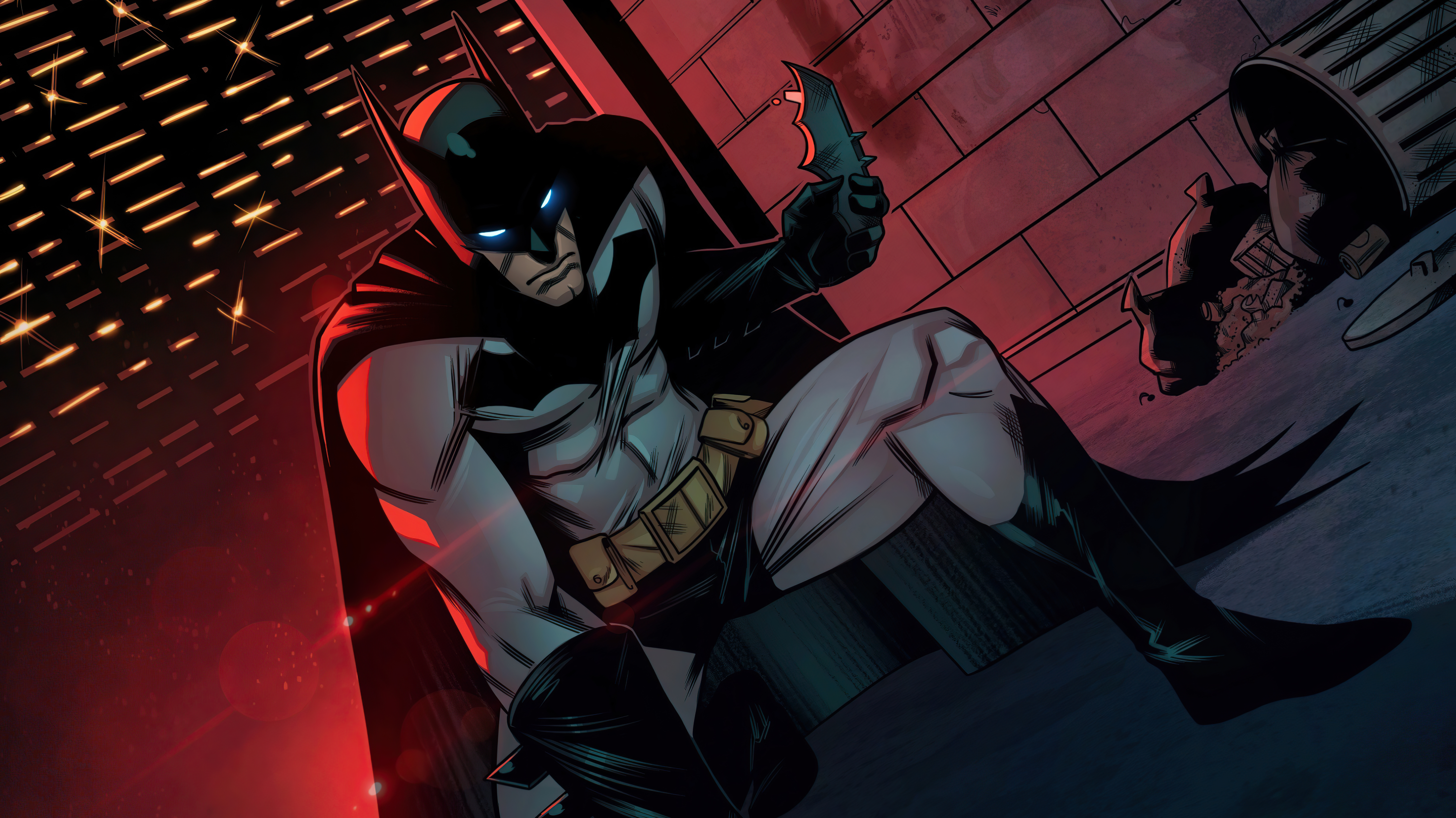 Batman Animated Series 8k Wallpaper, HD Superheroes Wallpaper, 4k Wallpaper Image, Background, Photos and Picture