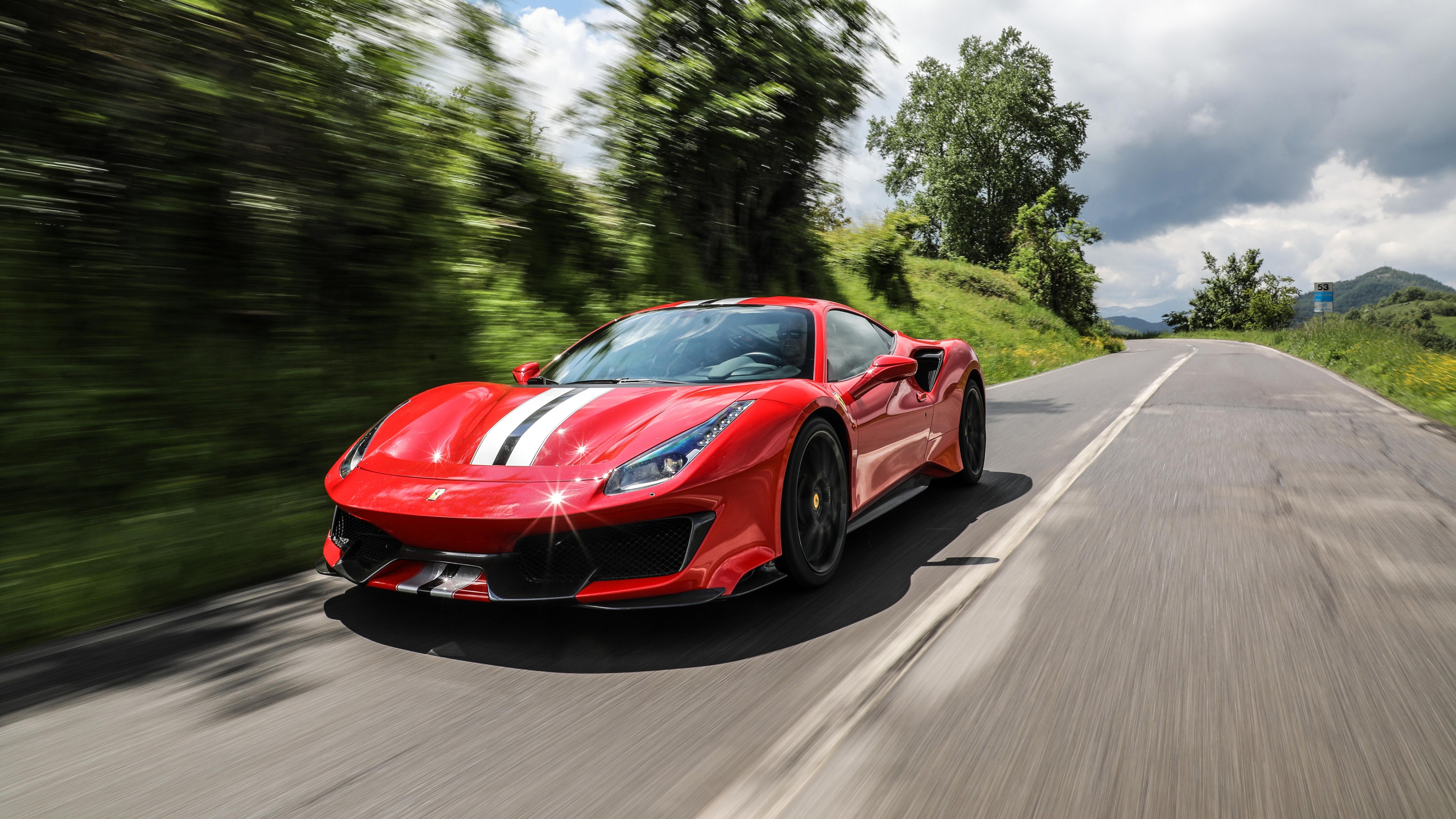 Ferrari 488 Pista 2018 4K 2 Wallpaper Car Wallpaper