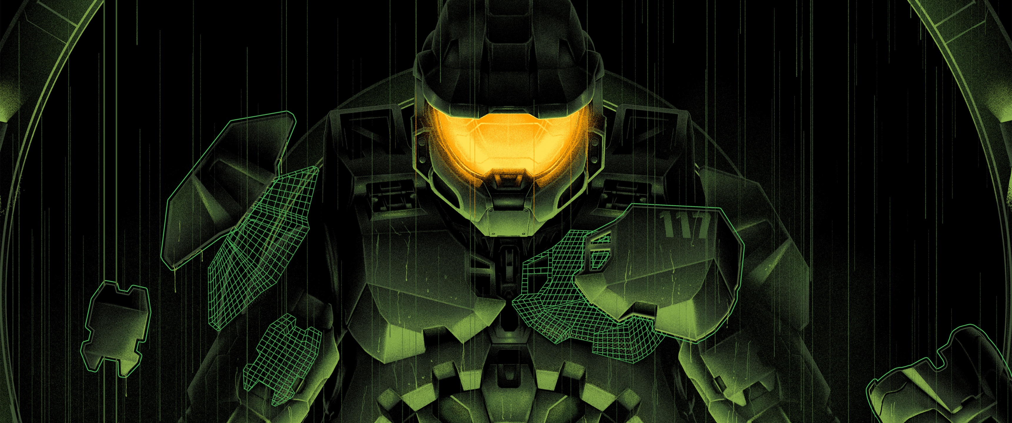 Master Chief Wallpaper 4K, Halo Infinite, Artwork