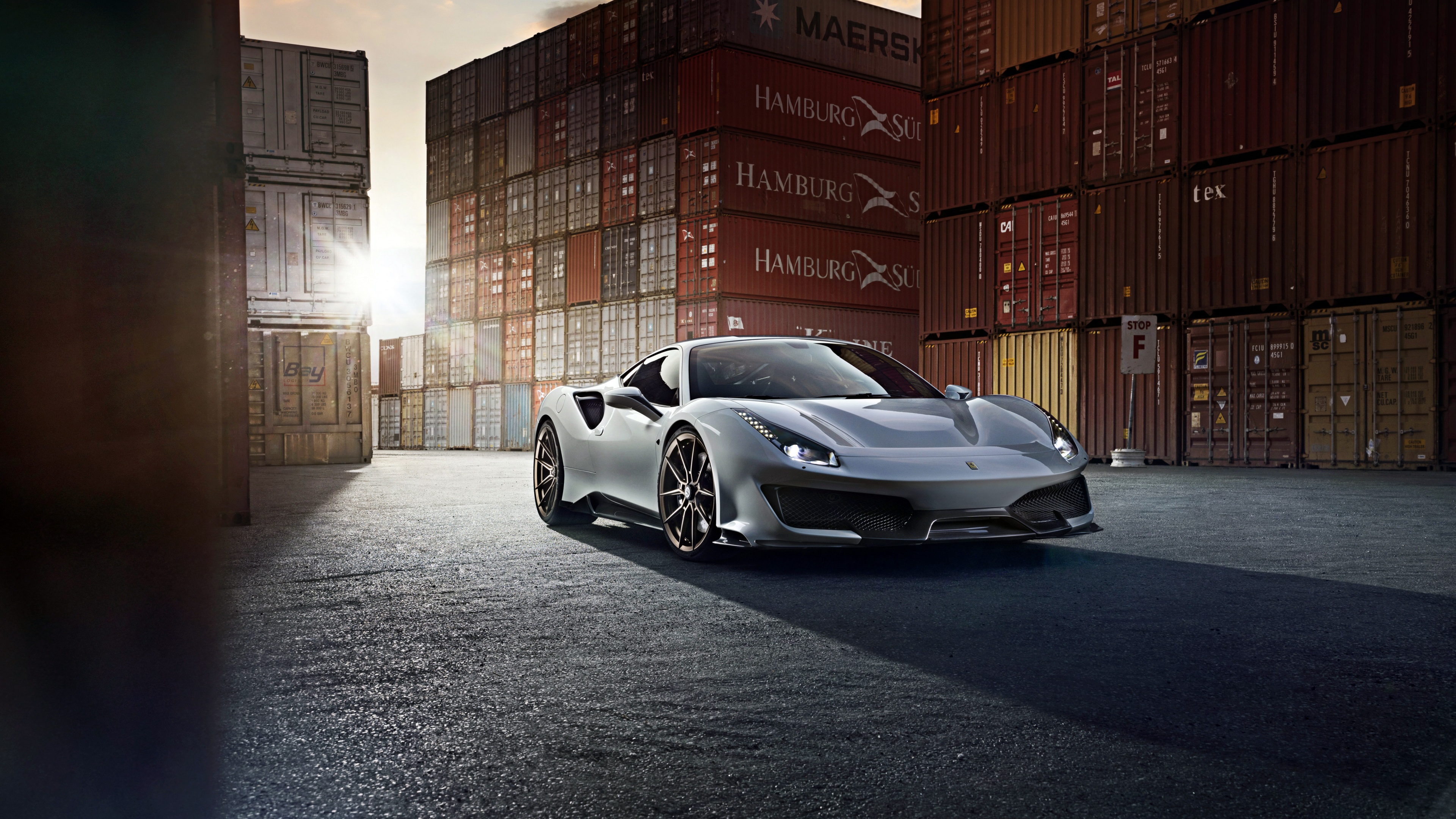 Ferrari 488 Pista Wallpaper 4K, Novitec, 5K