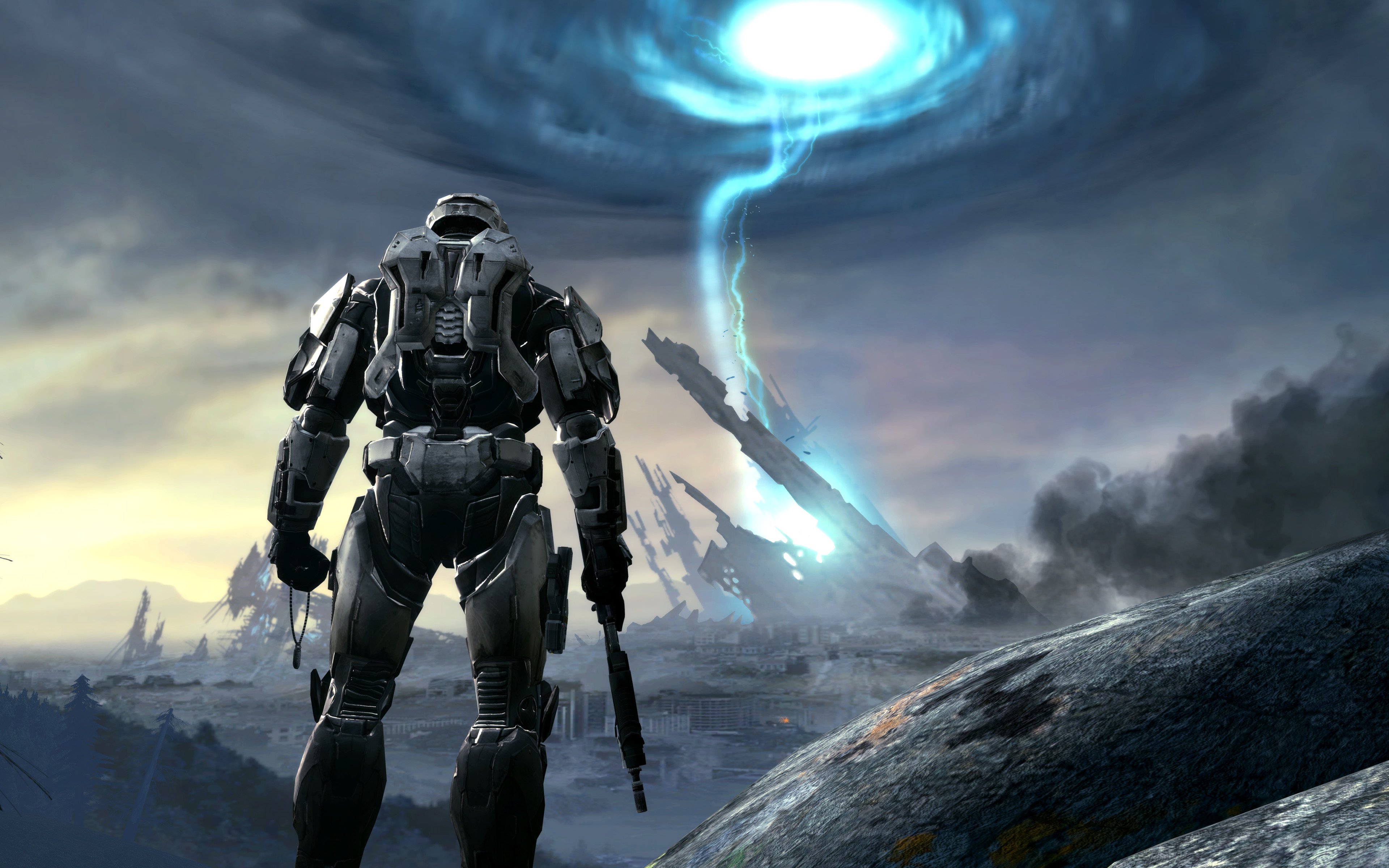 Halo Game Artwork Wallpaper 4k for Desktop