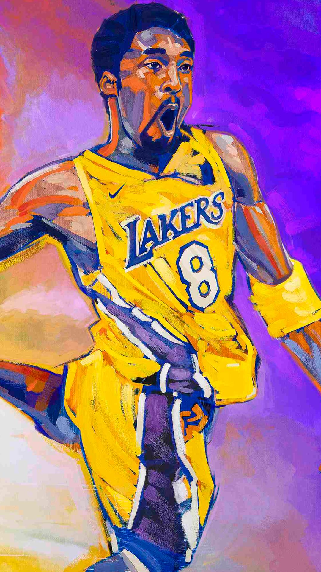 Mamba Lakers Nba 2k17 Kobe Poster Nba 2K Phone Wallpaper: Free 4K HD Downloads