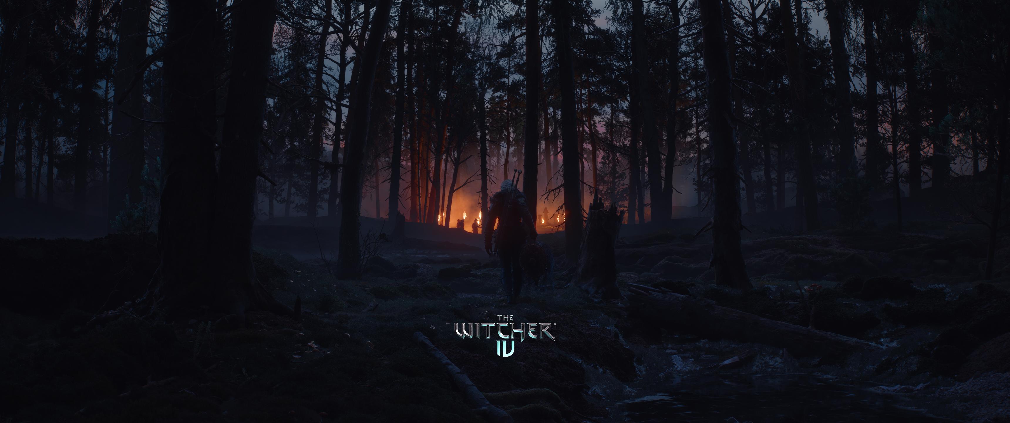 The Witcher 4 offical new ultrawide wallpaper 3440 X 1440