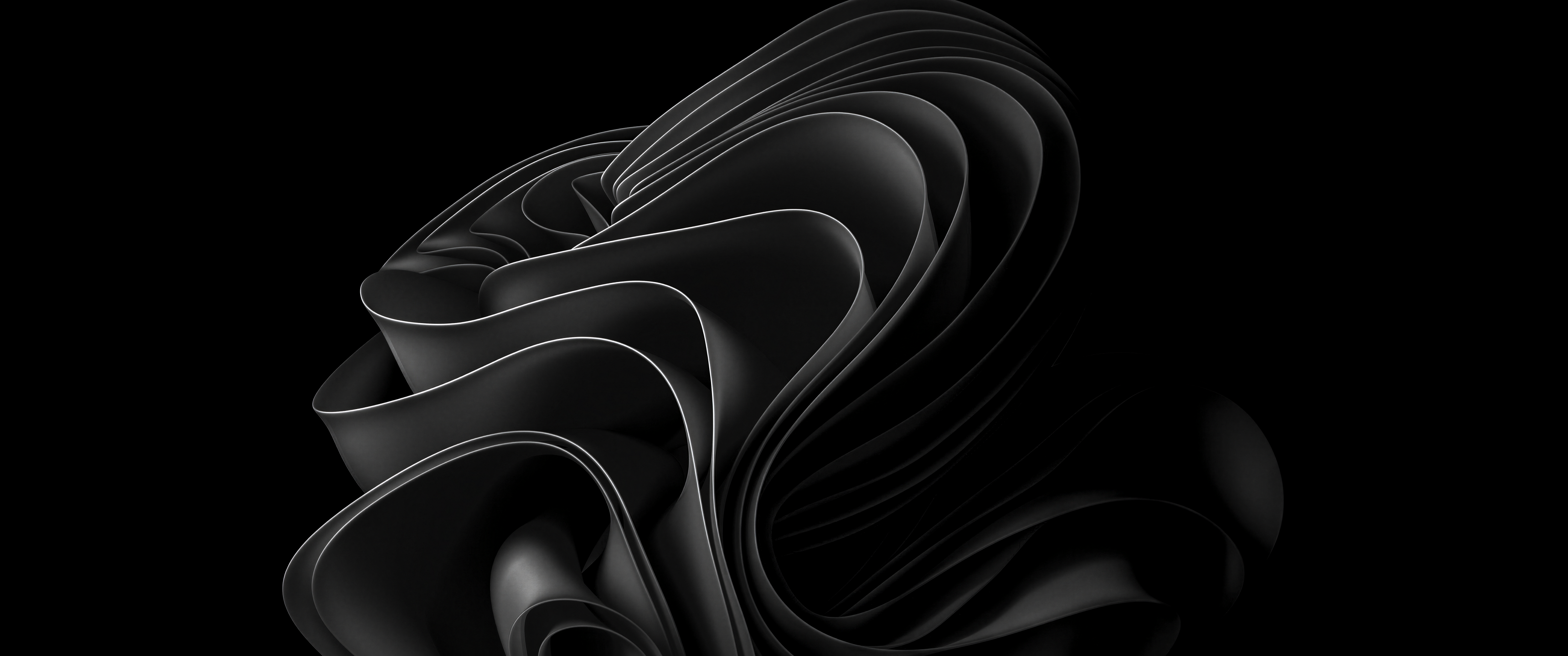 Windows 11 Wallpaper 4K, AMOLED, Dark Mode