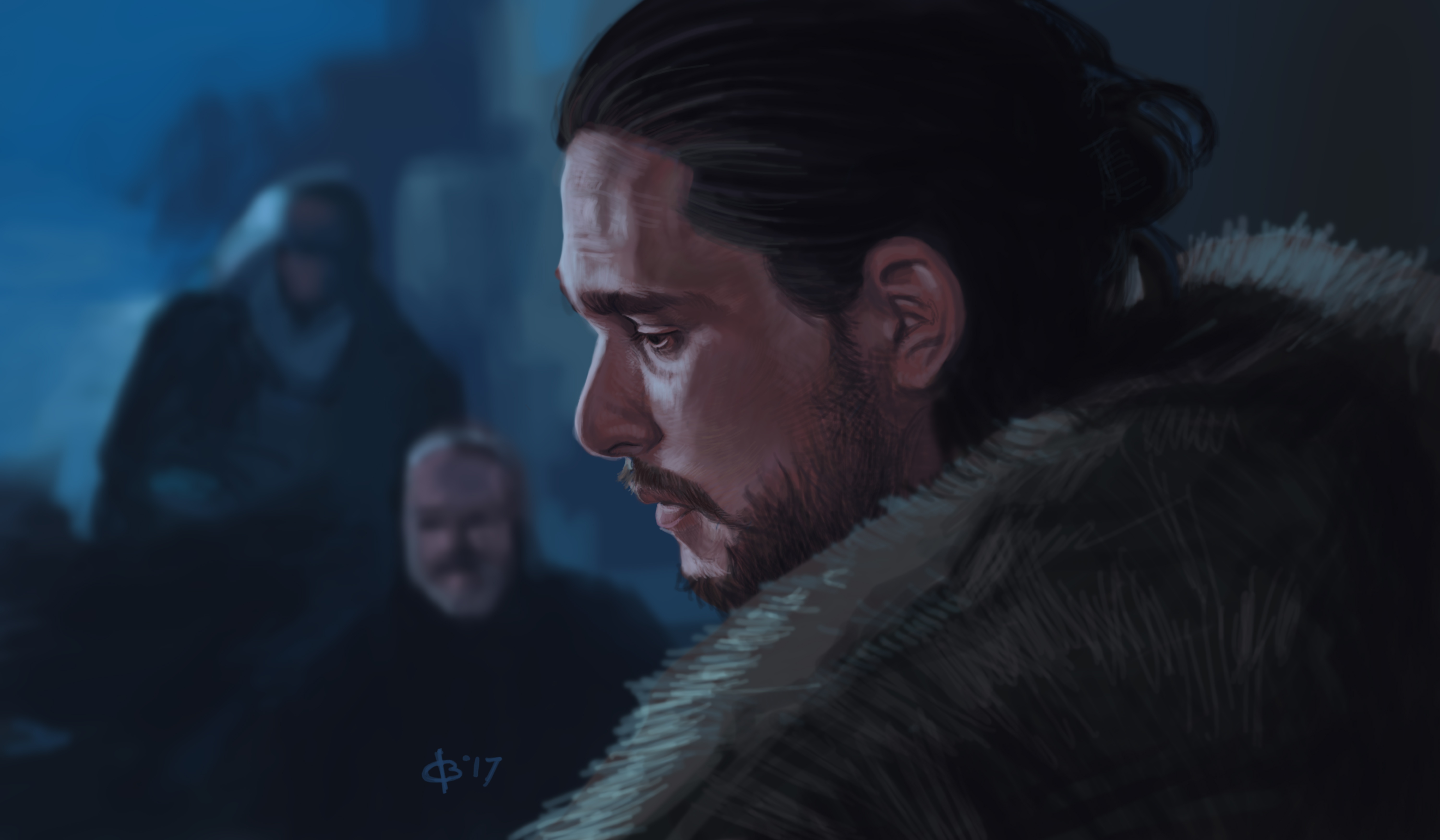 Jon Snow Game Of Thrones Artwork 5k Wallpaper, HD Tv Shows Wallpaper, 4k Wallpaper, Image, Background, Photos and Picture