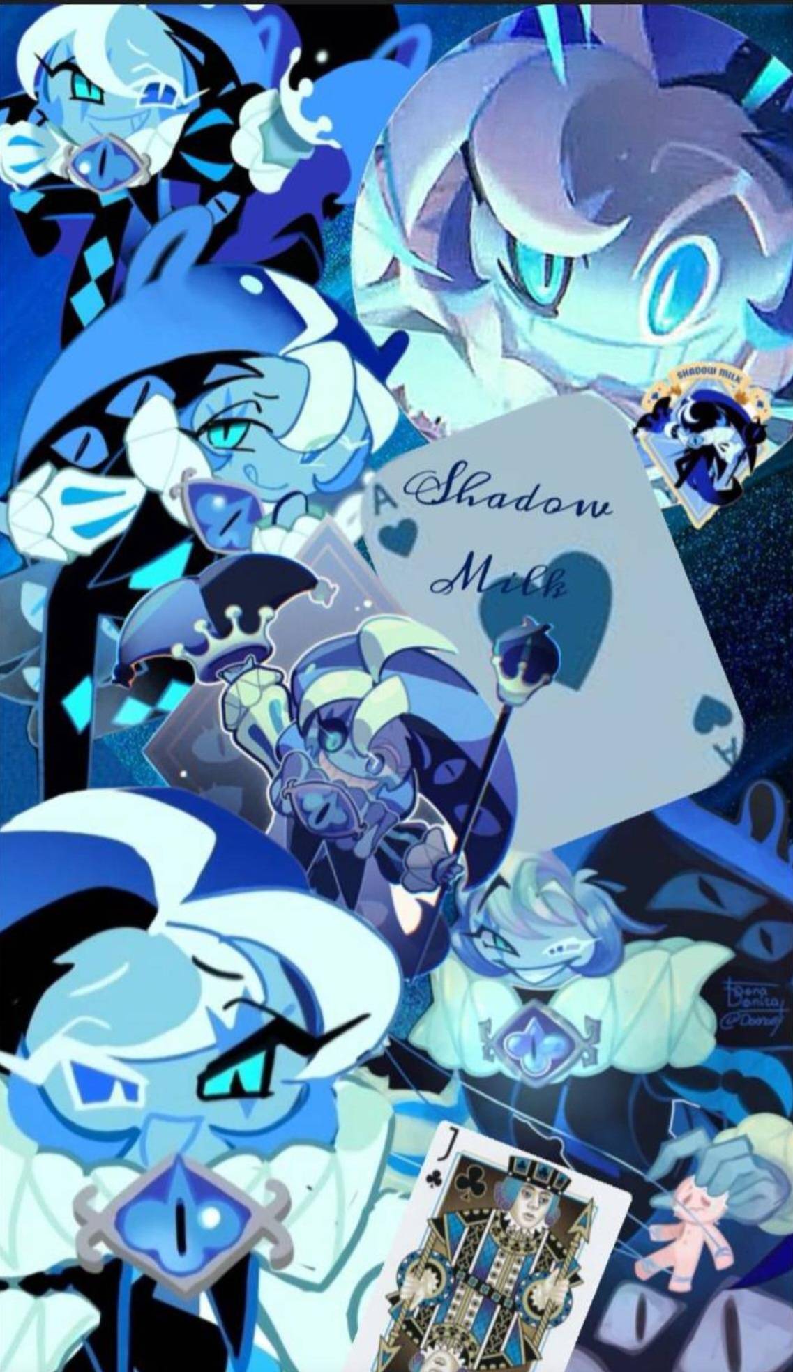 To Shadow Milk on Talkie: WANT A FREE SHADOW MILK COOKIE WALLPAPER? WELL YOU CAN HAVE THIS ONE