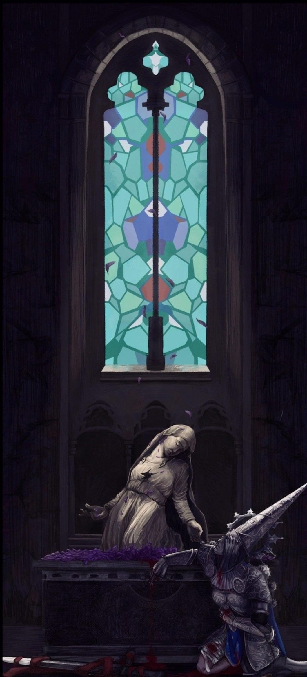 Blasphemous iPhone wallpaper