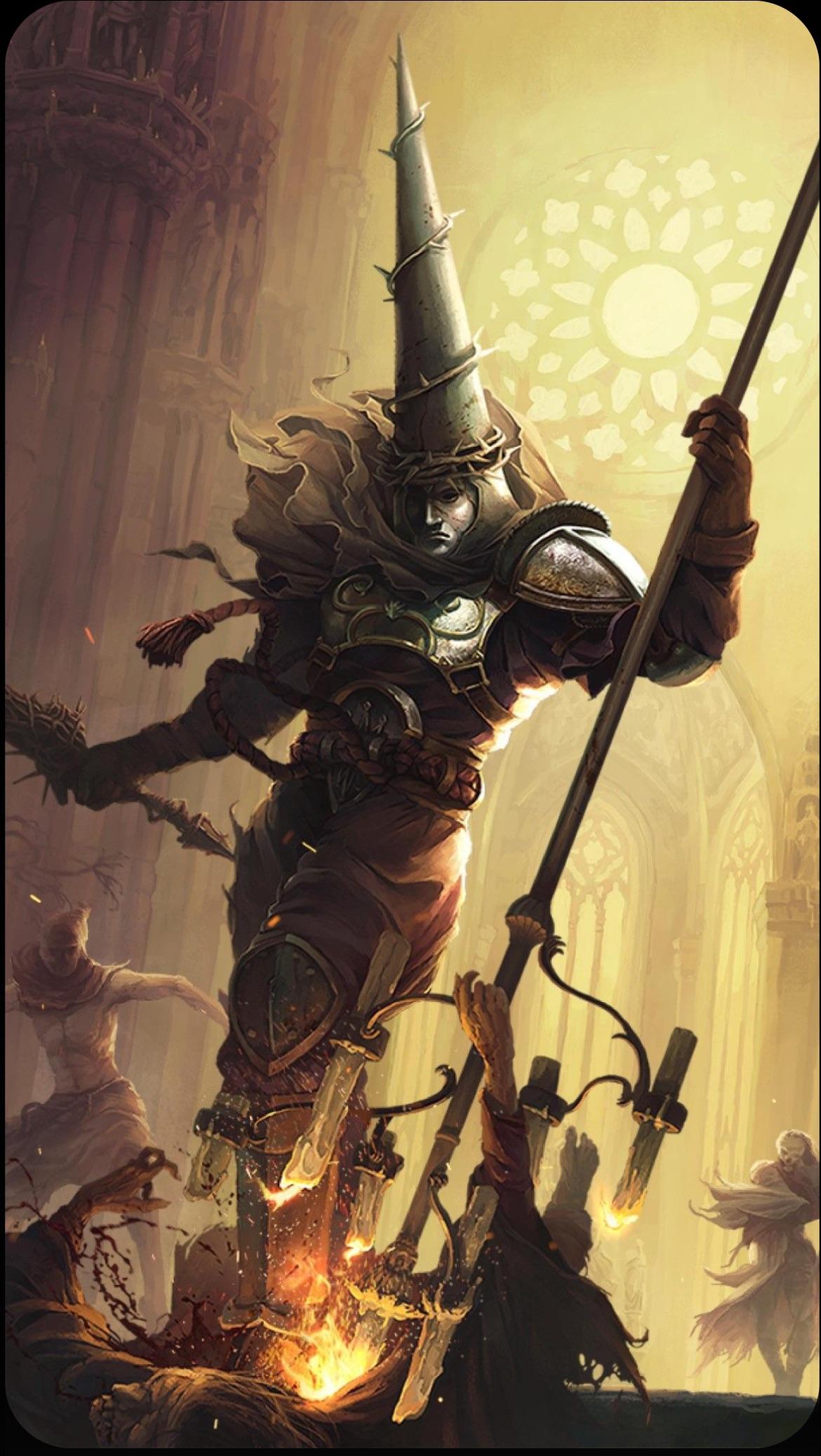 Blasphemous iPhone wallpaper