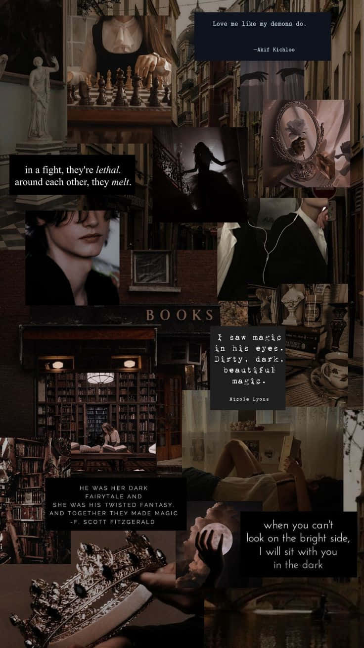 Dark Romance Aesthetic Wallpaper