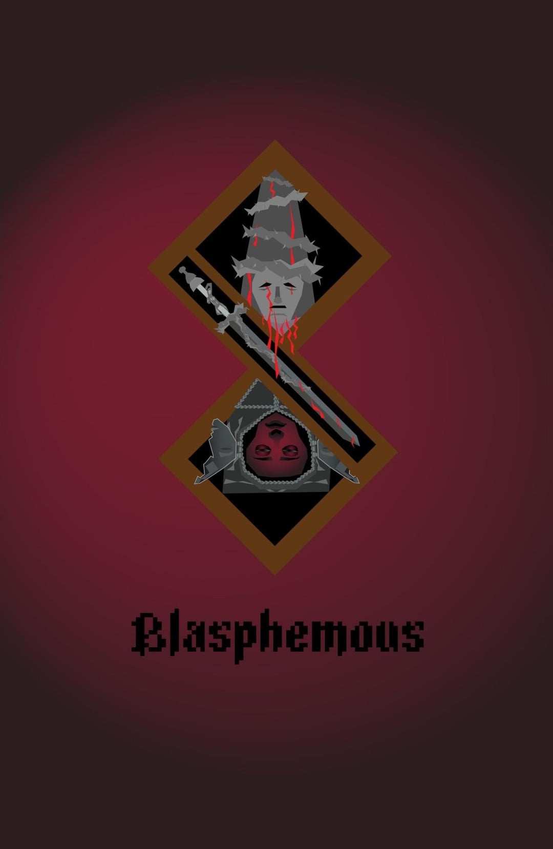 Blasphemous iPhone wallpaper