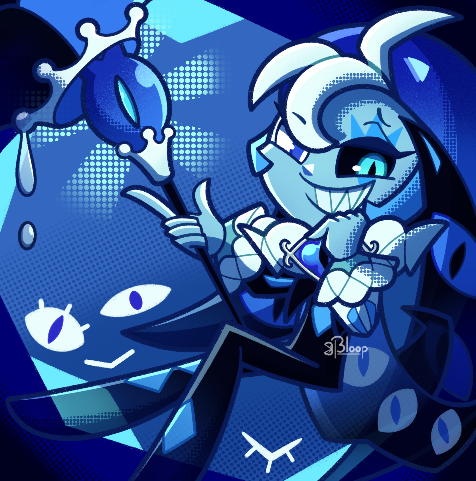 shadow milk cookie drawing