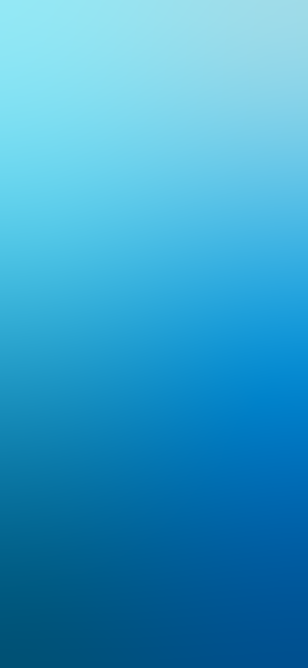 Clean blue gradient wallpaper phone