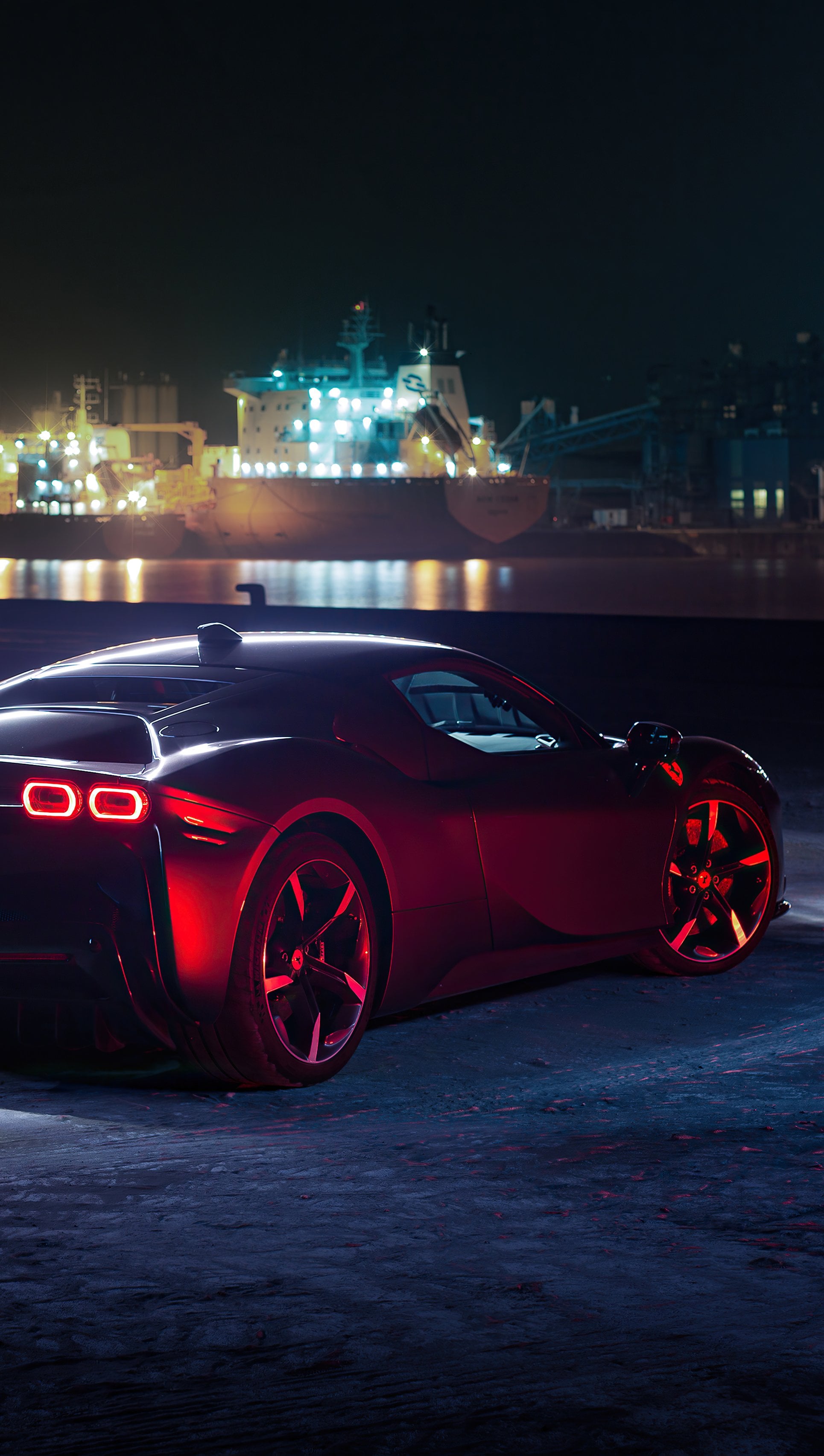 Ferrari SF90 Stradale 2022 Wallpaper 5k for iPhone and Mobile Phone