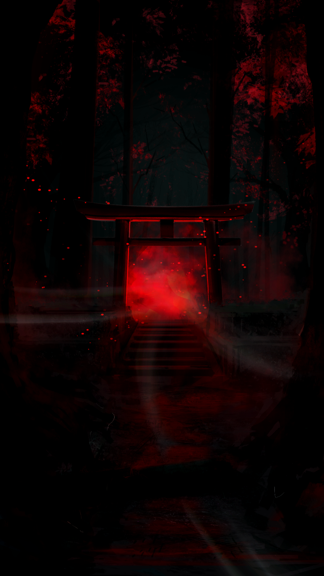 Wallpaper Darkness, Science, Physics, Red, Maroon, Background Free Image