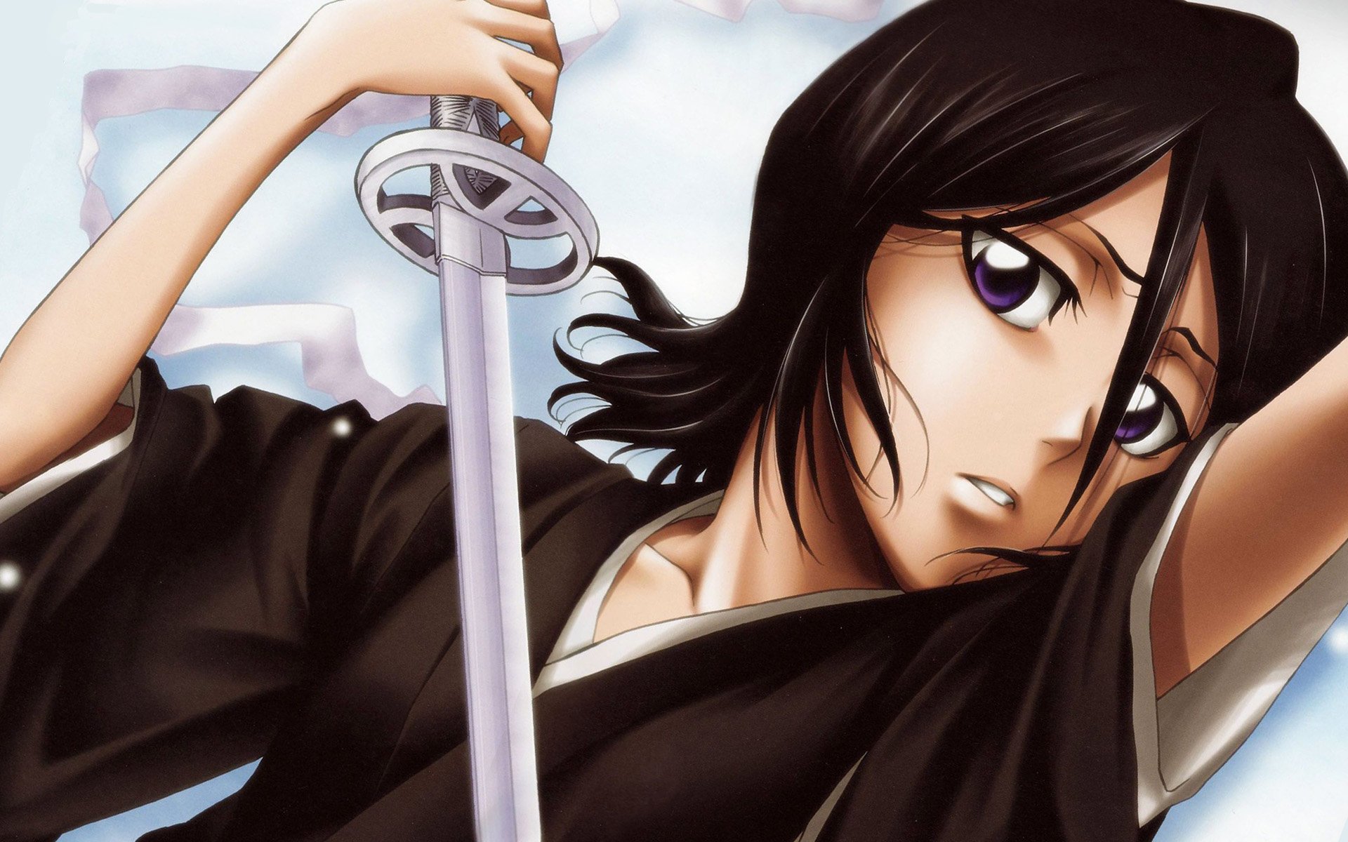 Rukia Kuchiki HD Wallpaper from Bleach Anime