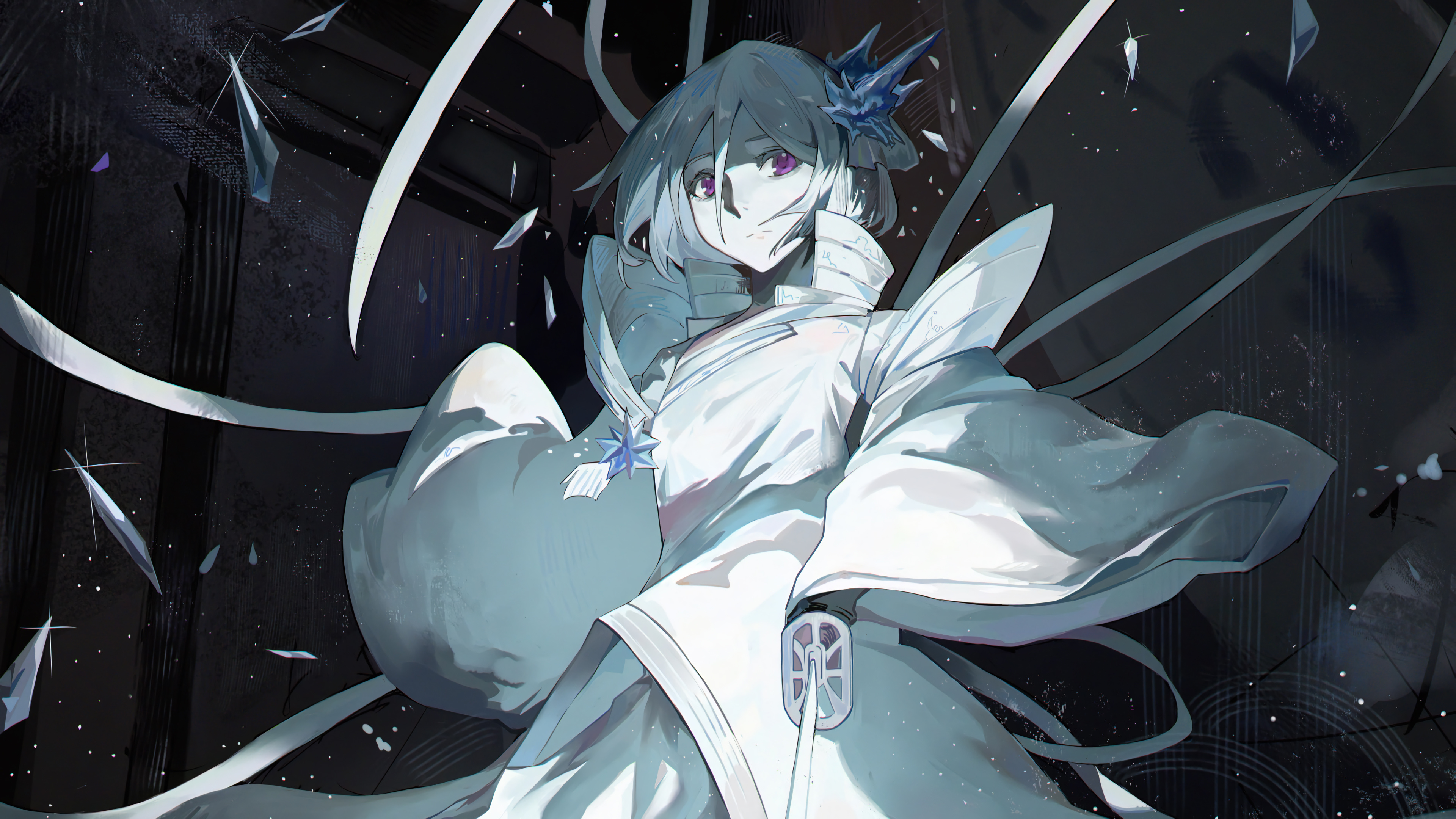 Rukia Bankai Bleach Thousand Year Blood War Wallpaper 4K HD PC I