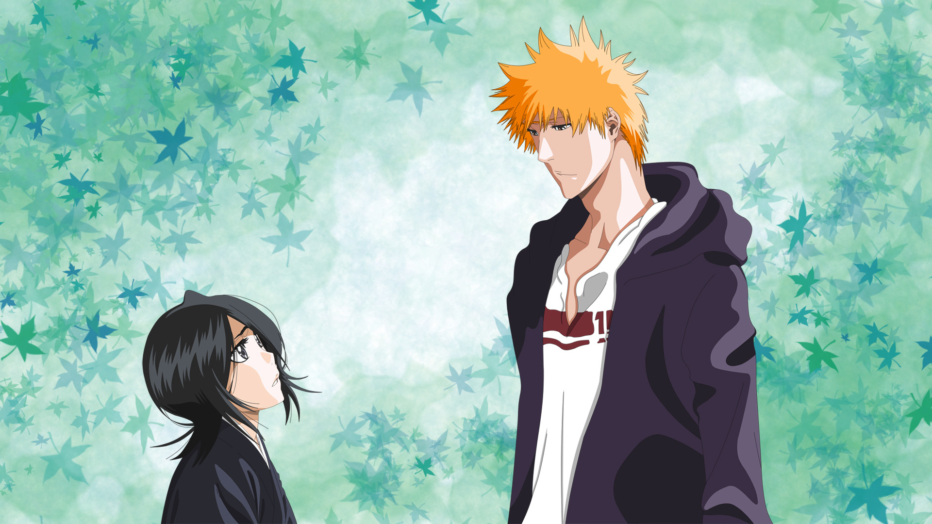 Ichigo And Rukia HD Desktop Wallpaper 24399