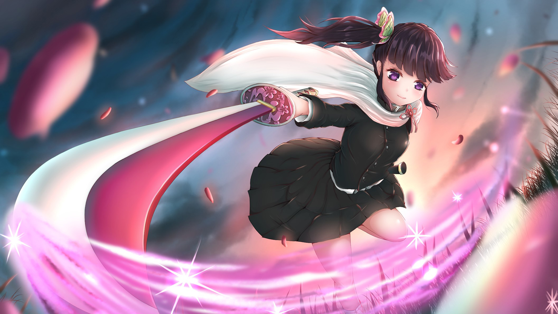 Kanao Tsuyuri HD Demon Slayer Kimetsu no Yaiba Wallpaper