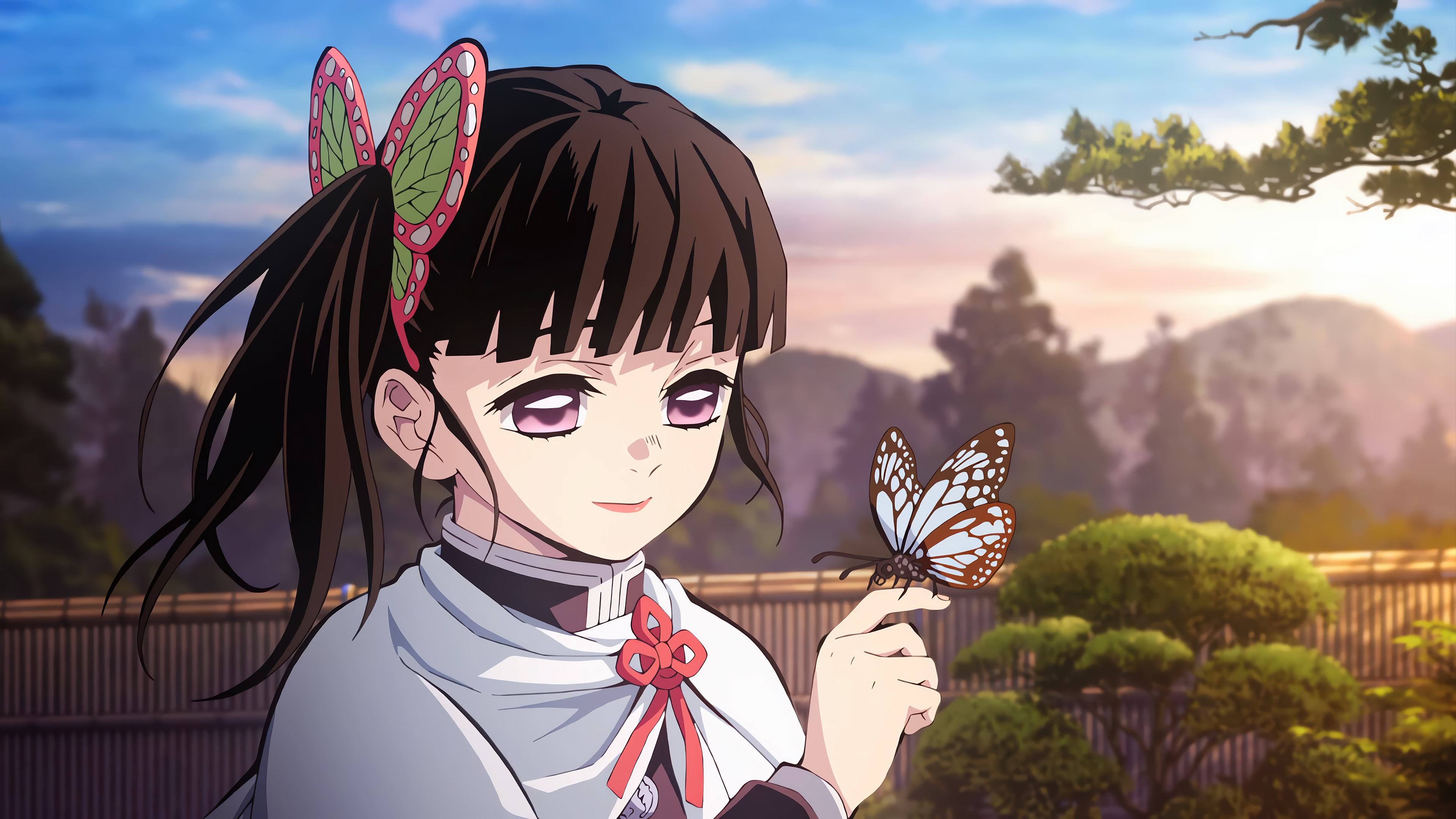 Kanao Tsuyuri Demon Slayer Anime Wallpaper 4K HD PC