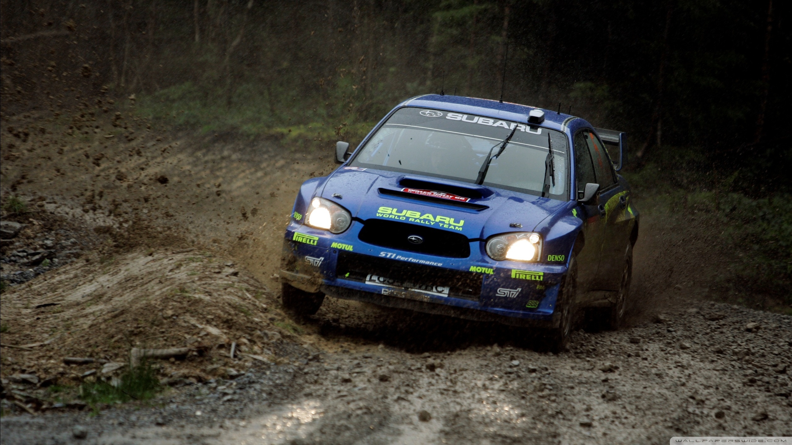 Subaru Impreza Rally 4K UHD Wallpaper for UltraHD Desktop and TV, Dual Monitor, Smartphone and Tablet Devices