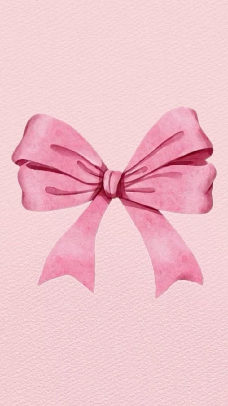 coquette pink bow wallpaper