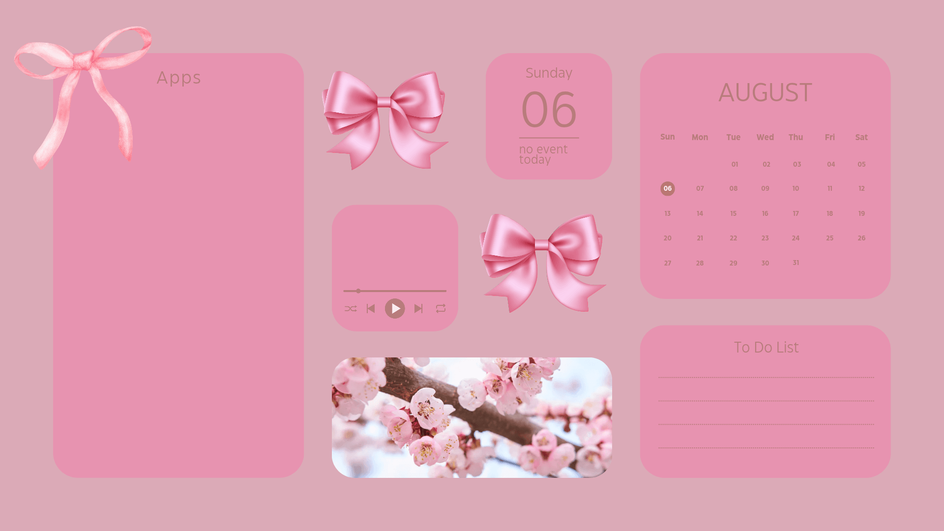 Coquette Desktop wallpaper